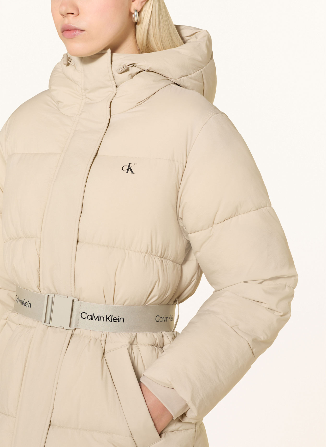 Calvin Klein Jeans Steppjacke: CREME