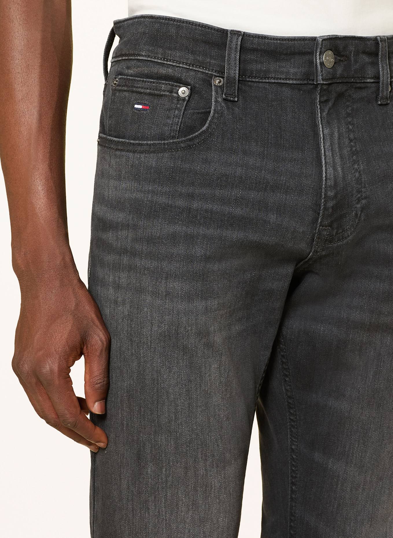 TOMMY JEANS Jeans SCANTON Slim Fit: 1BZ Denim Black