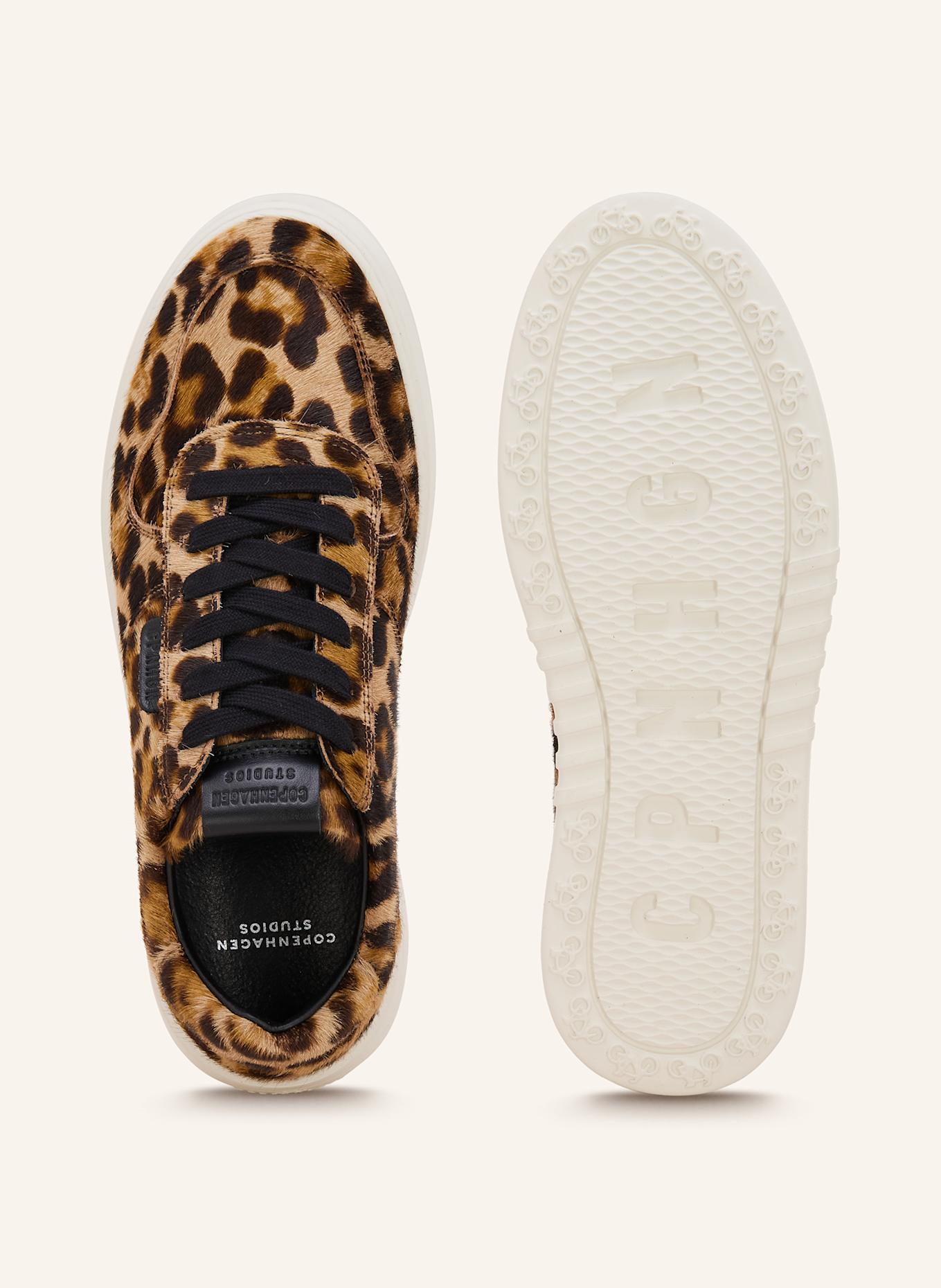 COPENHAGEN Sneakers CPH77: CAMEL/ DARK BROWN