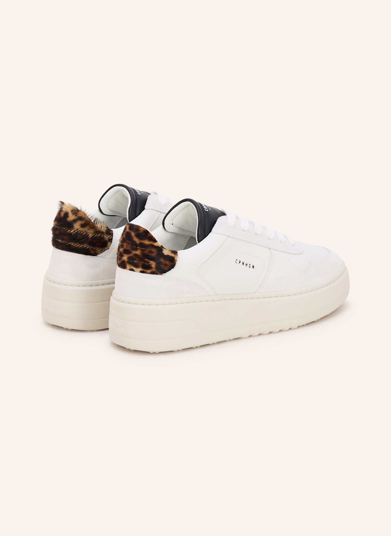 COPENHAGEN Sneakers CPH75: WHITE/ BLACK/ COGNAC