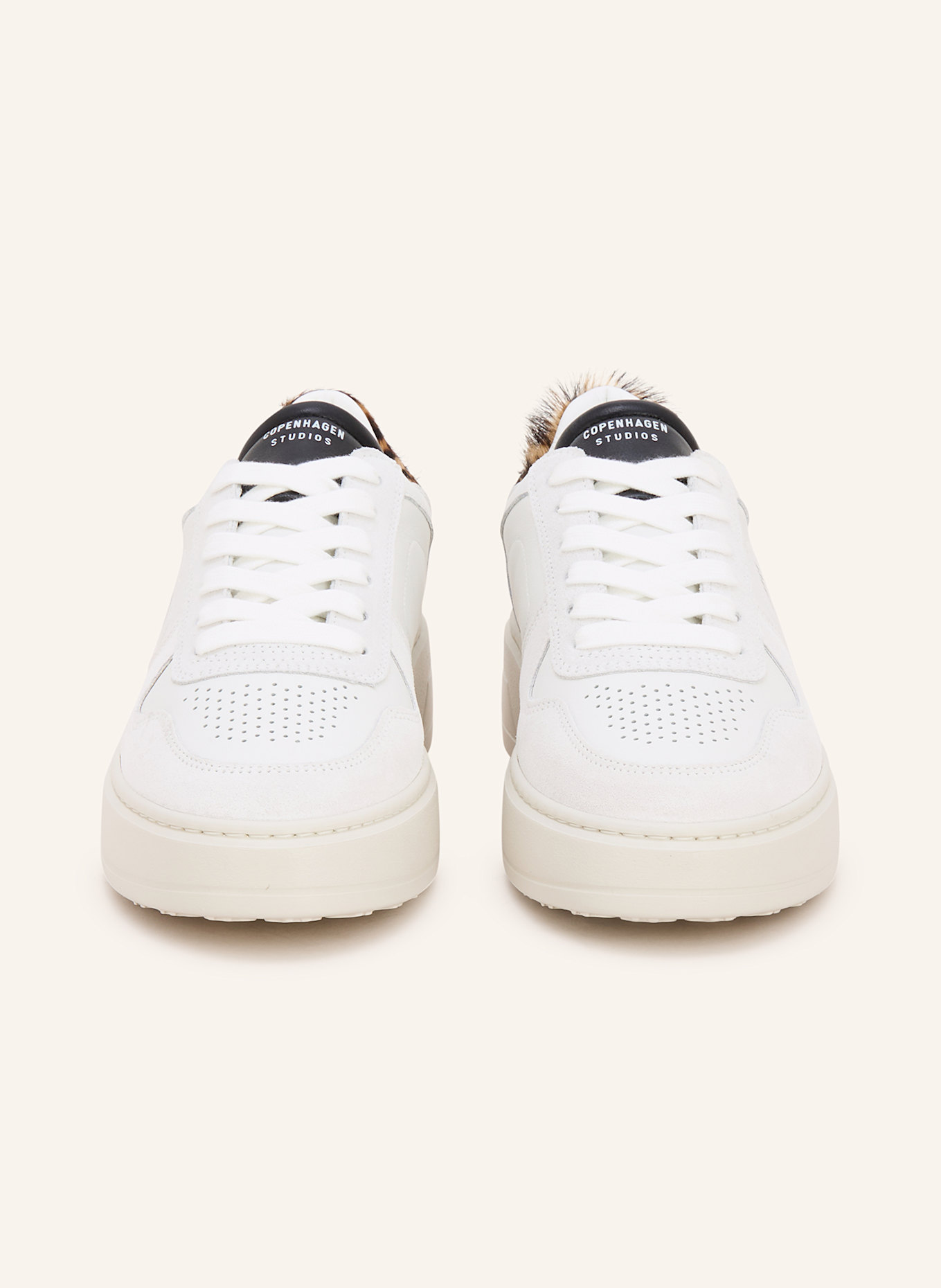 COPENHAGEN Sneakers CPH75: WHITE/ BLACK/ COGNAC