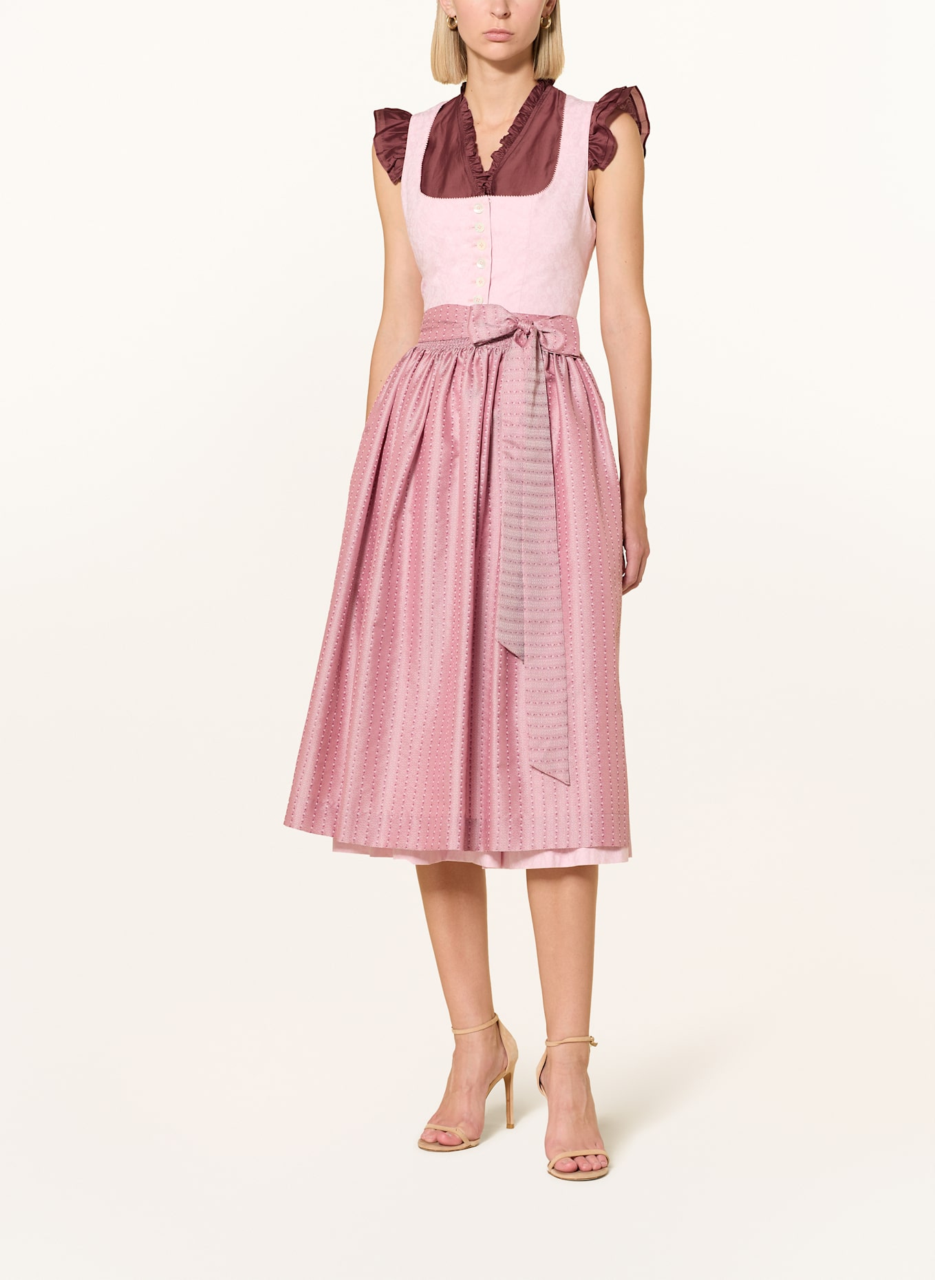 Spieth & Wensky Dirndlbluse FRAN: FUCHSIA