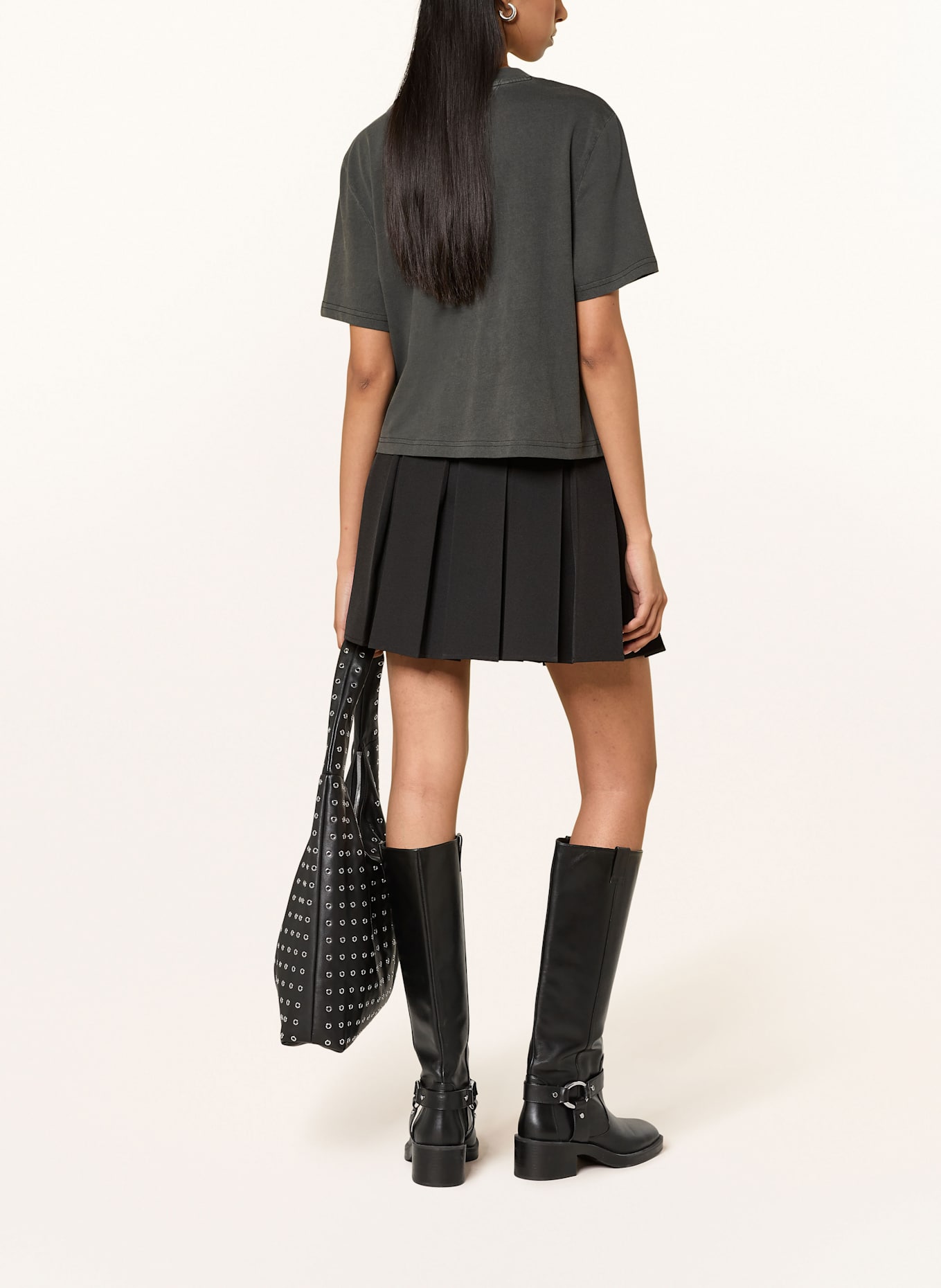 TOMMY JEANS T-Shirt: DUNKELGRAU