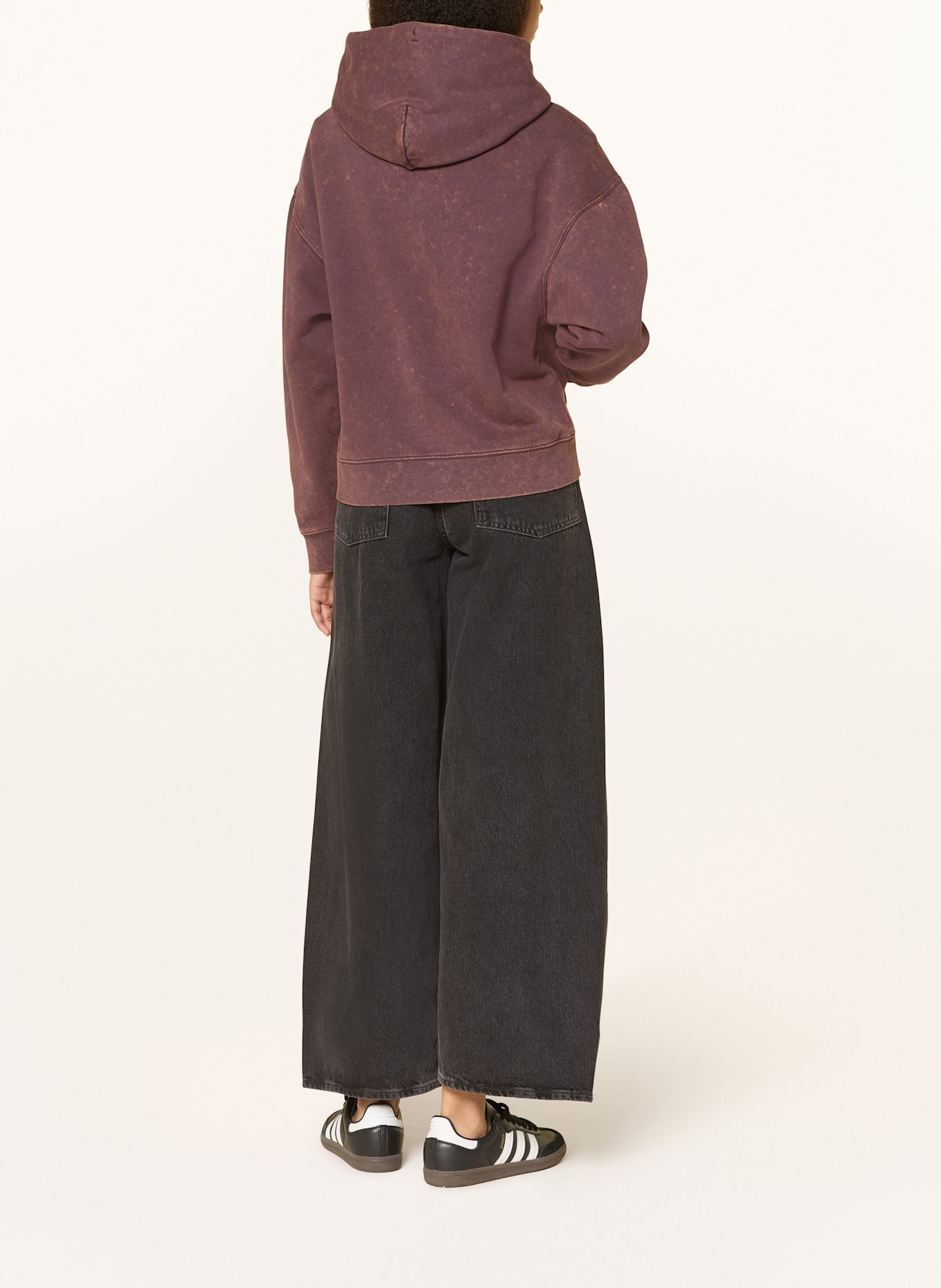 TOMMY JEANS Hoodie: DUNKELBRAUN