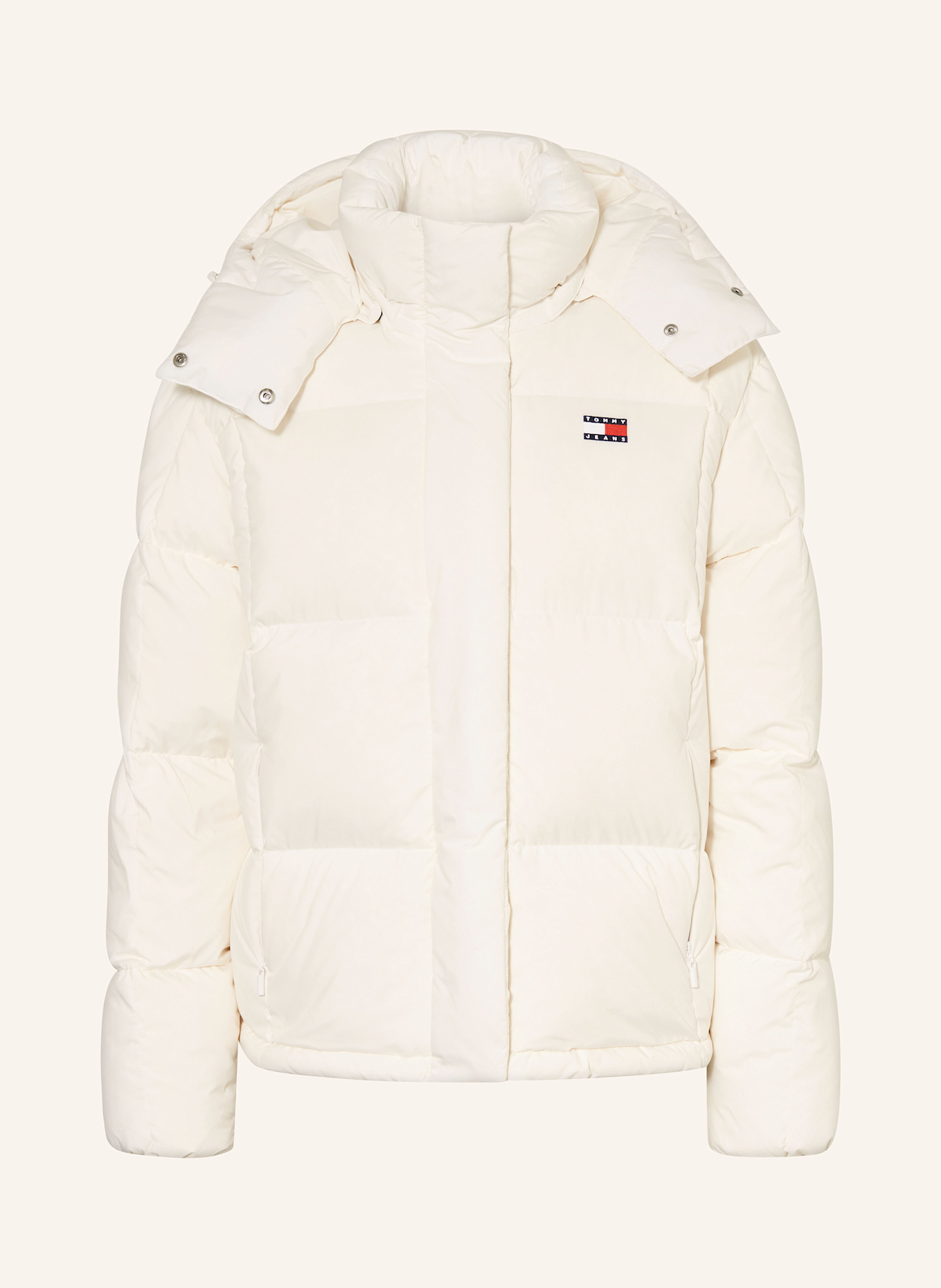 TOMMY JEANS Daunenjacke ALASKA mit abnehmbarer Kapuze: CREME