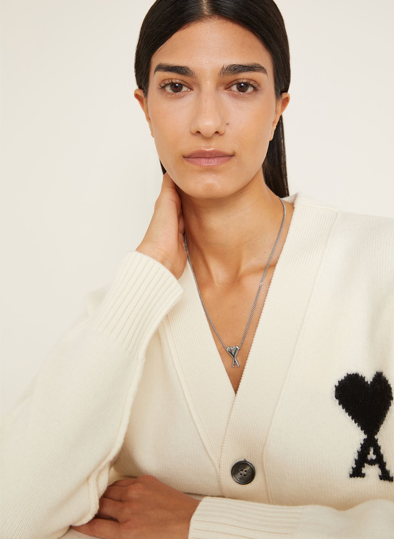 AMI PARIS Łańcuszek: SREBRNY