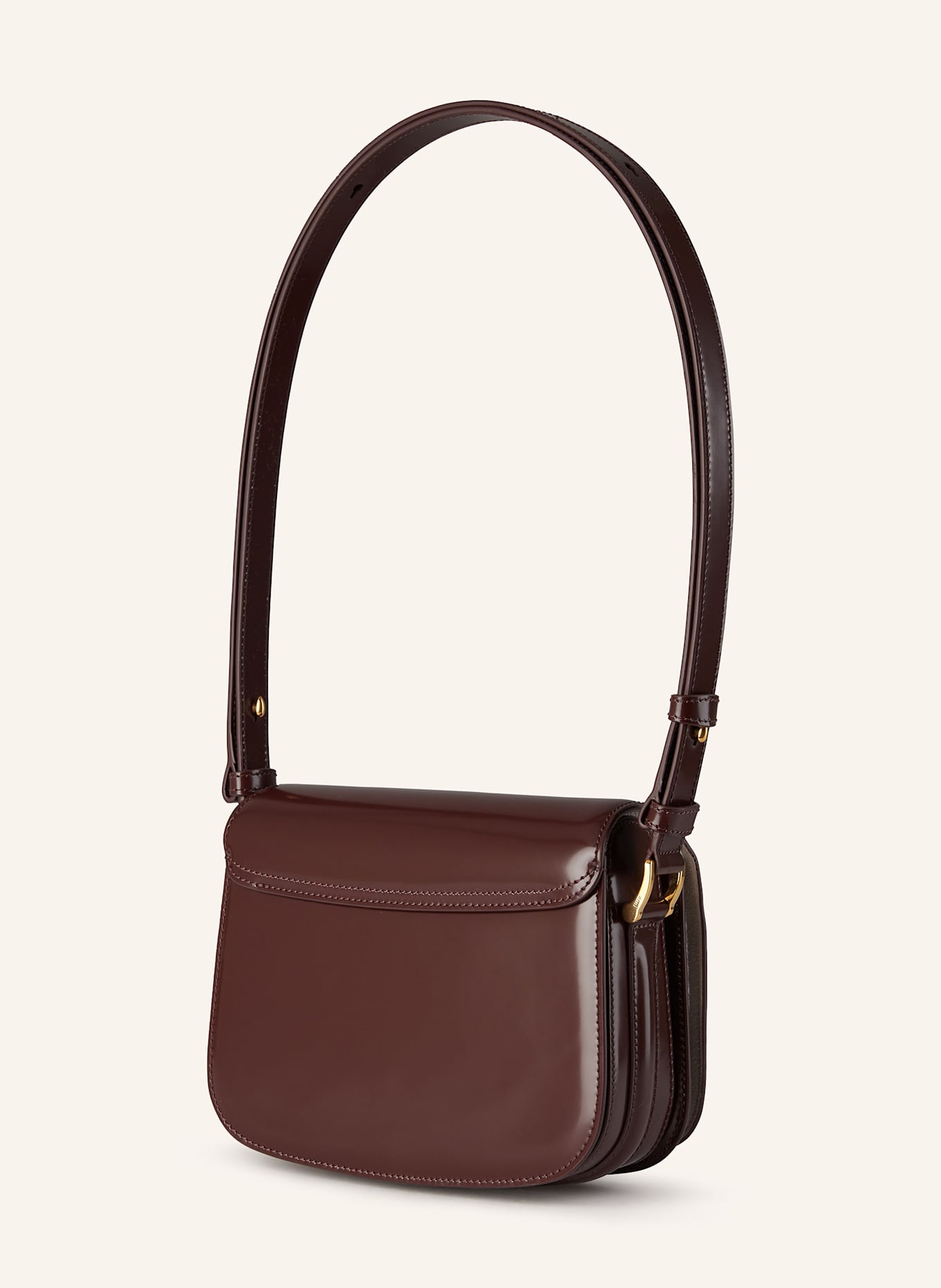 AMI PARIS Crossbody bag PARIS PARIS: DARK RED
