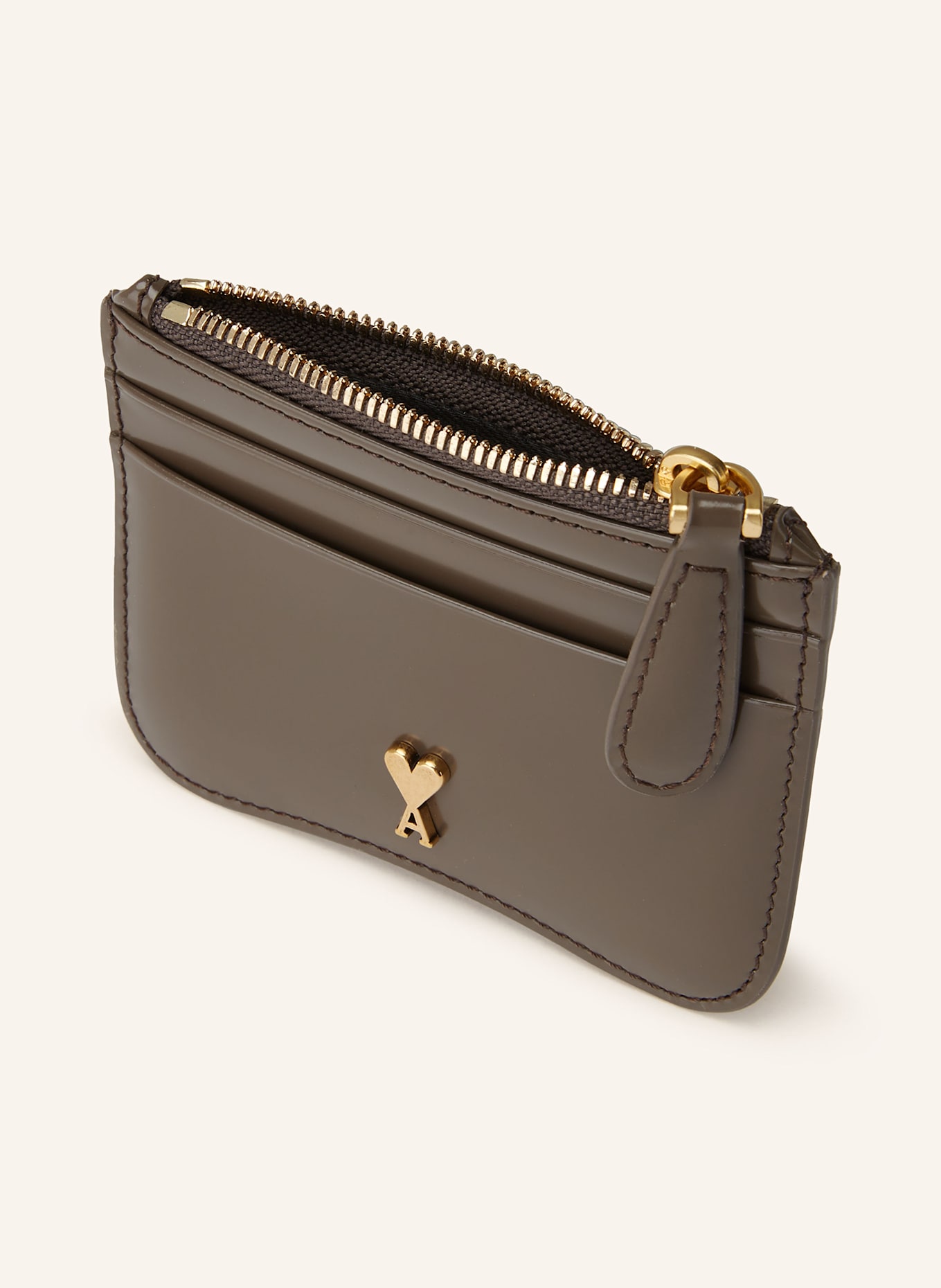 AMI PARIS Etui na karty: BRĄZOWY