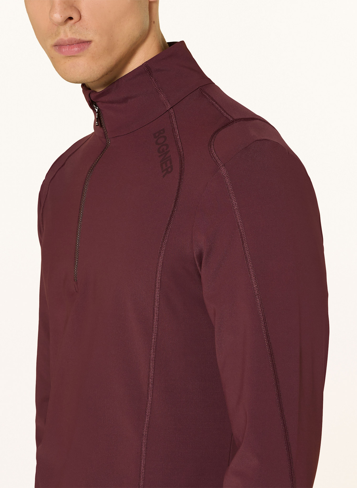 BOGNER Midlayer HARRY1: DUNKELROT