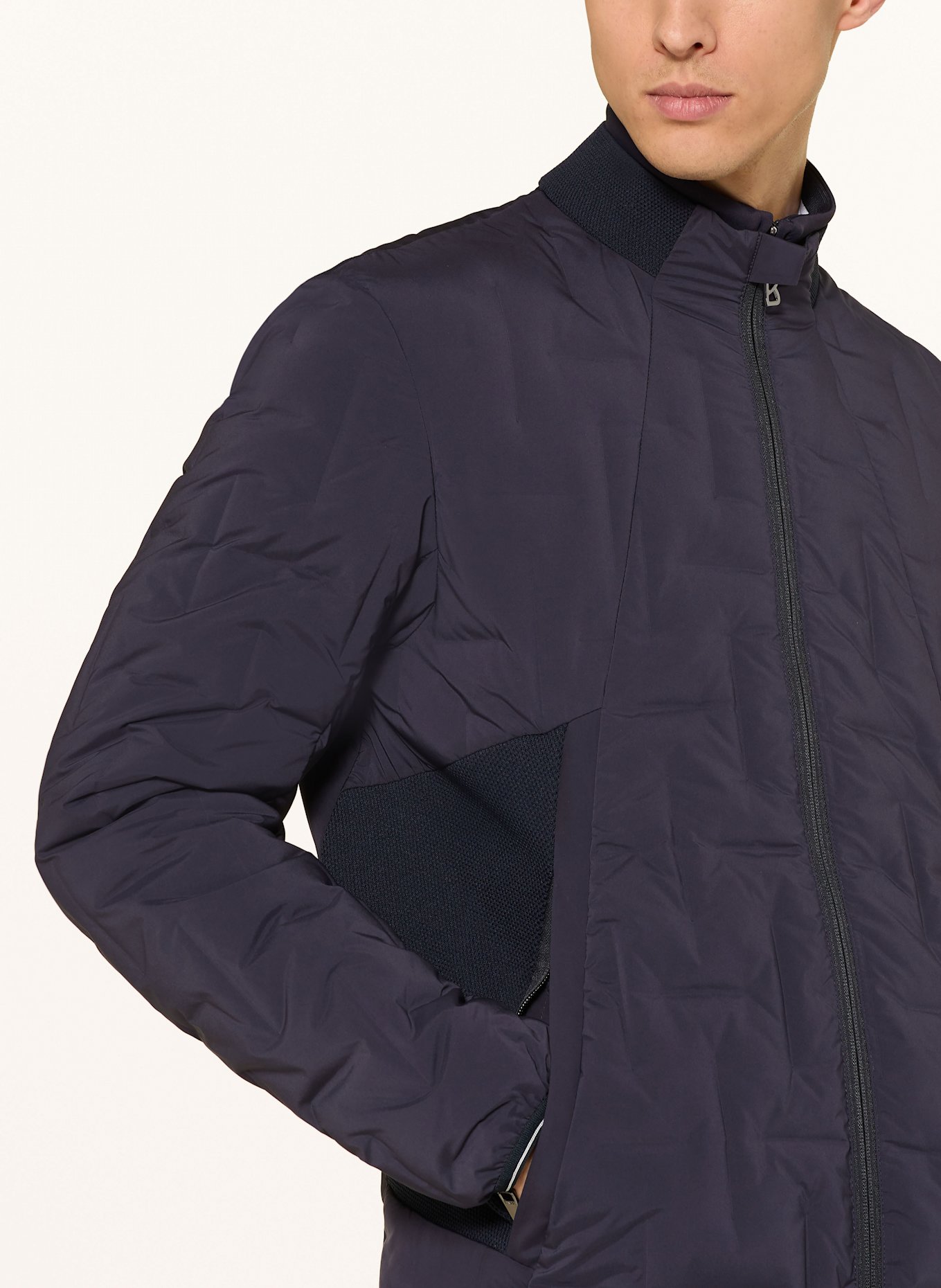 BOGNER Hybrid-Daunenjacke SASCHAN-D: DUNKELBLAU