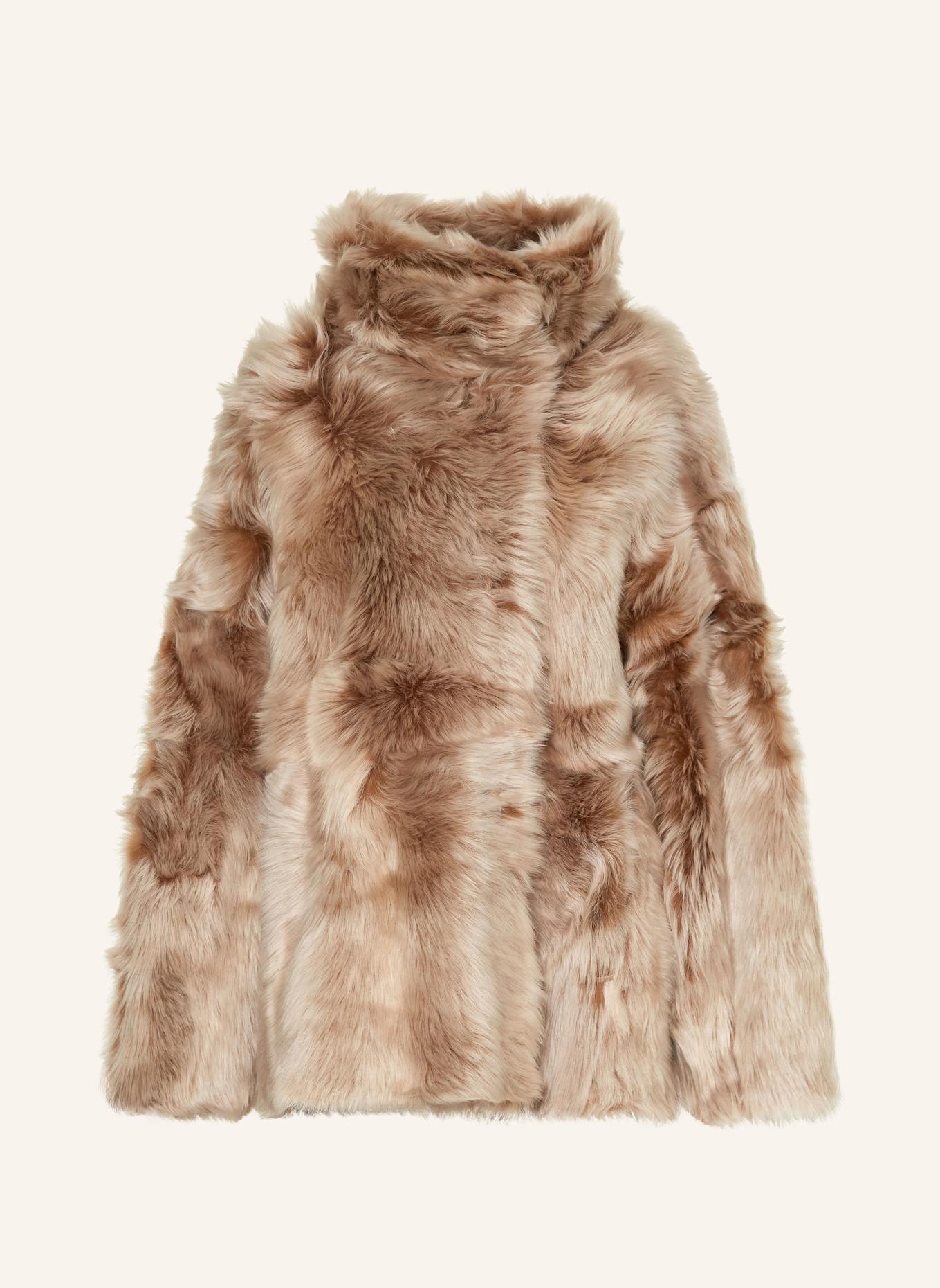 UTZON Bosmanka JENS: ECRU/ BRĄZOWY