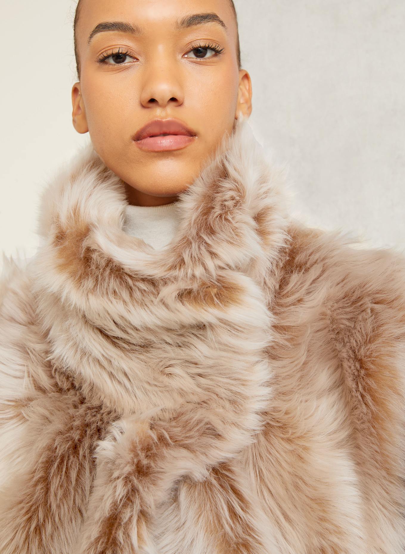 UTZON Bosmanka JENS: ECRU/ BRĄZOWY