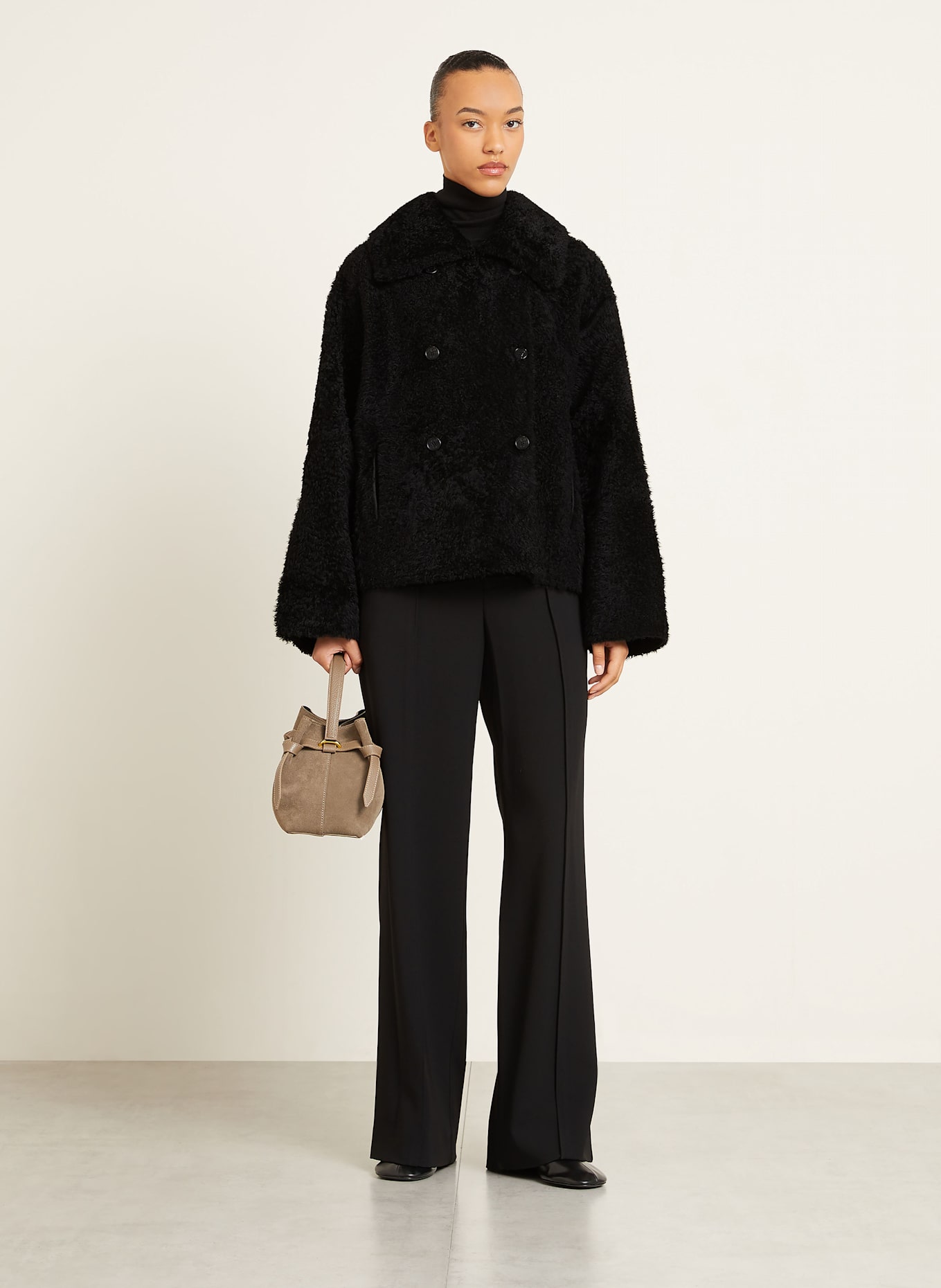 UTZON Cabanjacke JEIR: SCHWARZ