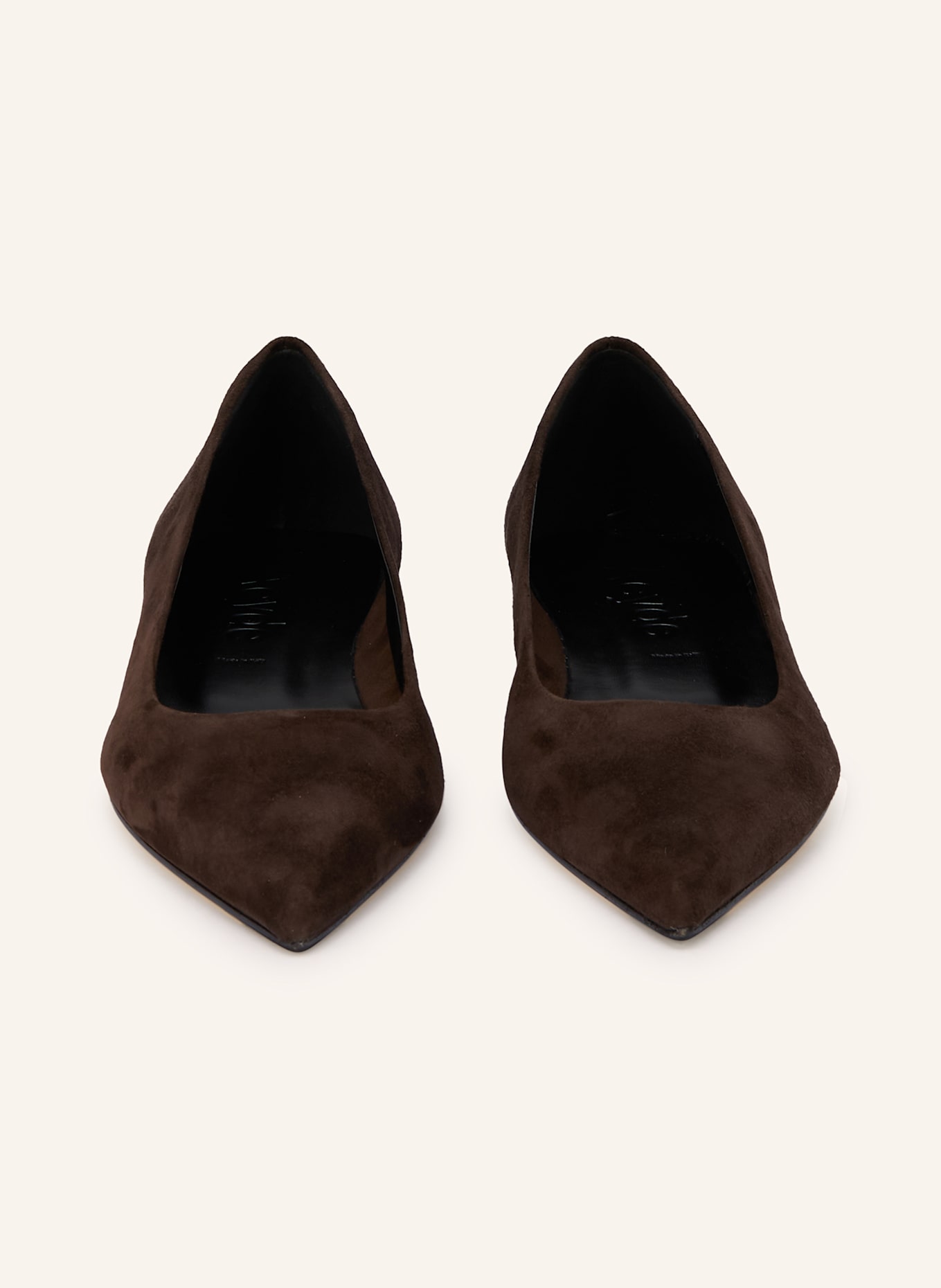 Aeyde Baleriny CASSY KID: CIEMNOBRĄZOWY