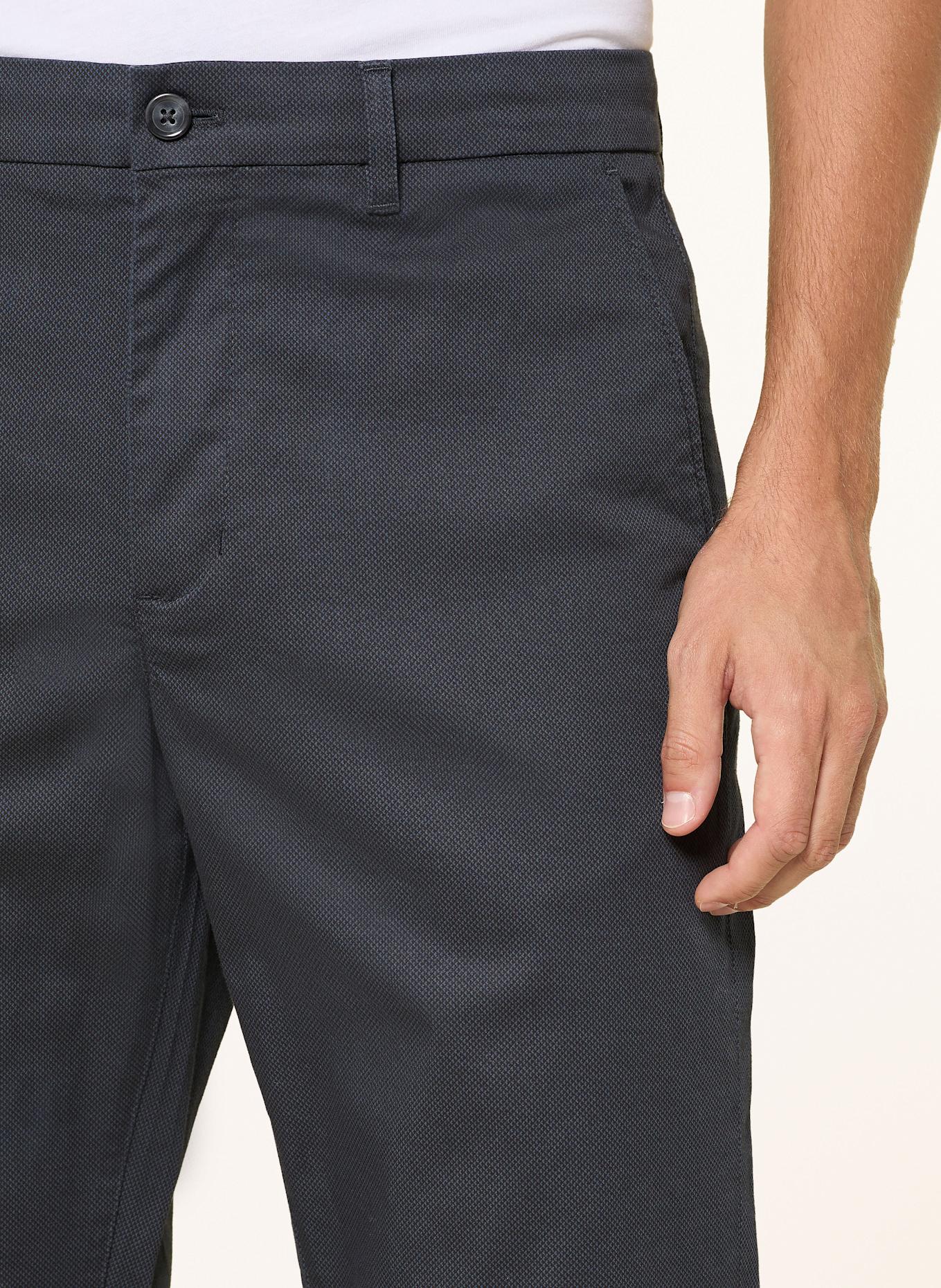 TOMMY HILFIGER Chino Straight Fit: DUNKELBLAU/ SCHWARZ