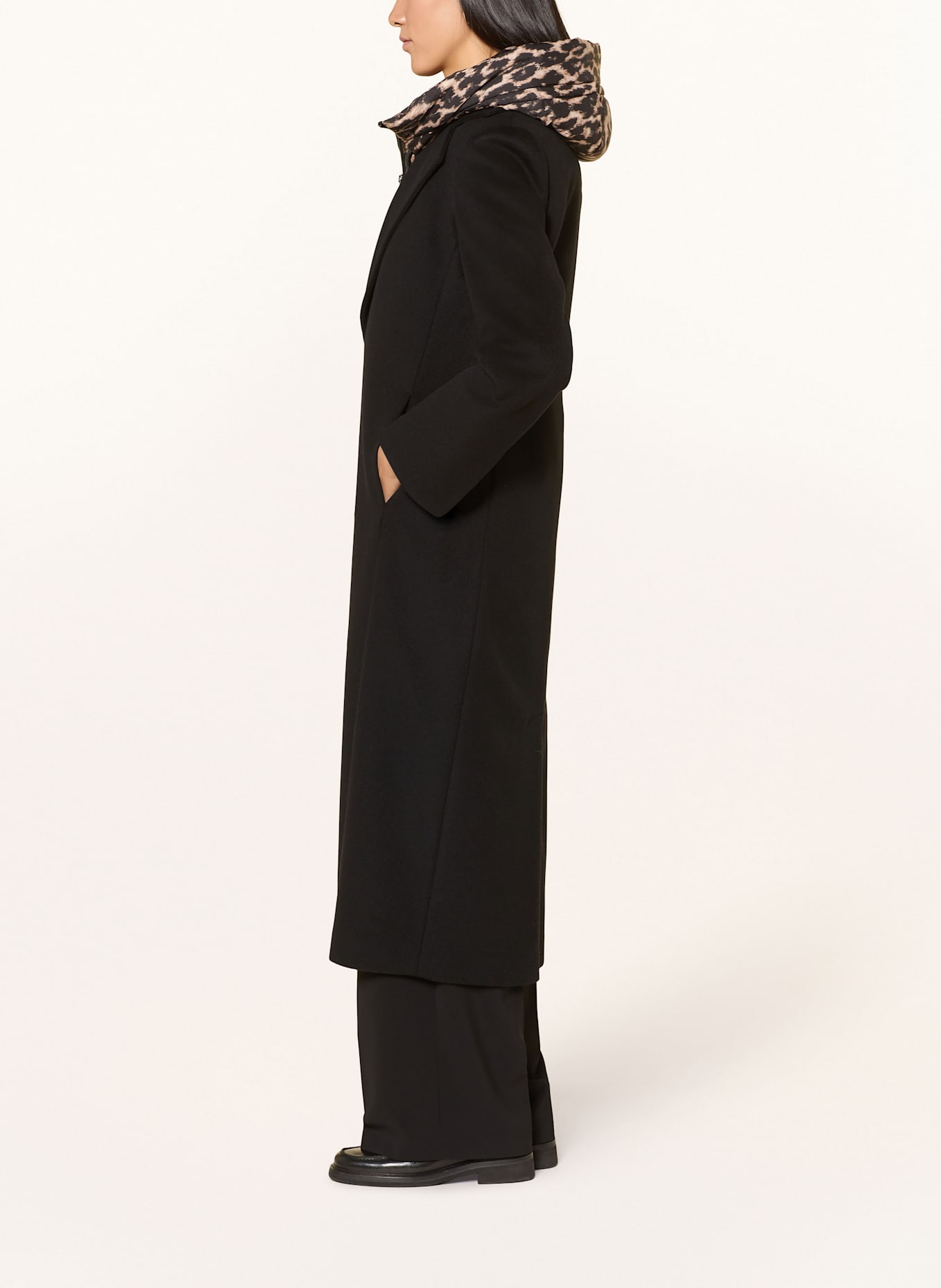 RINO & PELLE Kapuzeneinsatz: SCHWARZ / HELLBRAUN / BRAUN