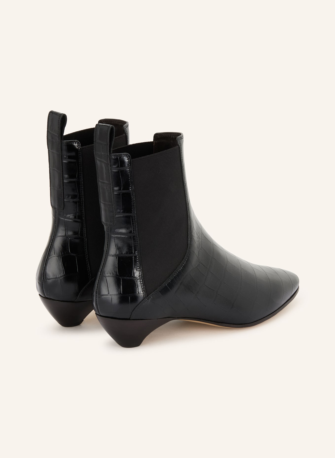 LE MONDE BÉRYL Botki chelsea: CZARNY