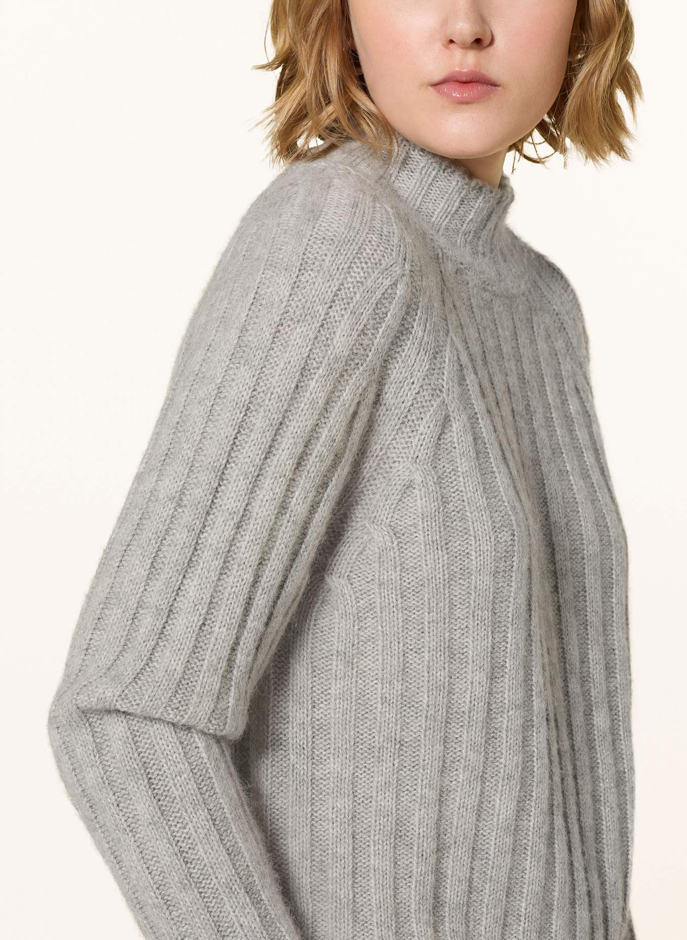 PESERICO Sweater: LIGHT GRAY