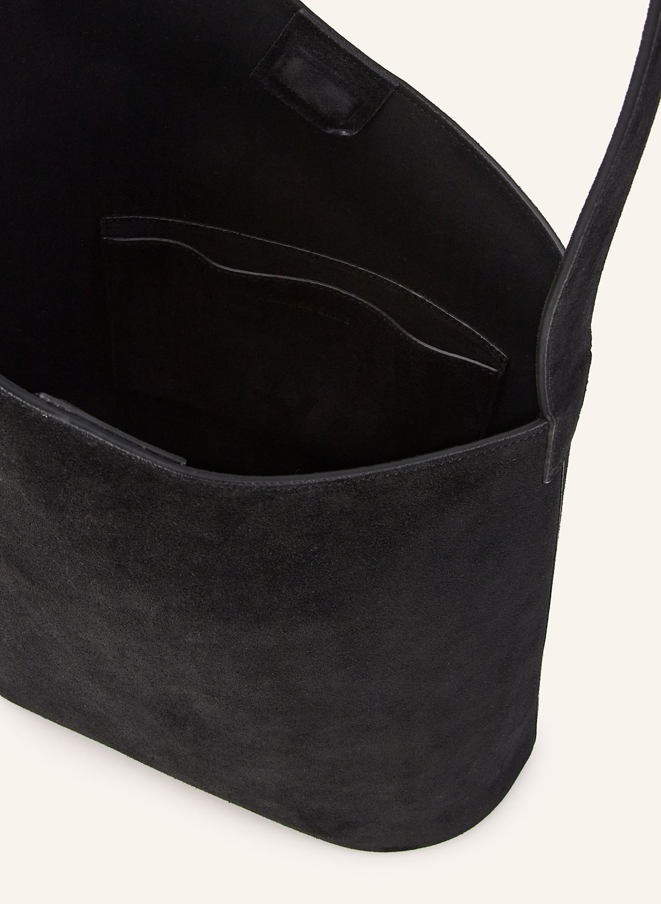 AESTHER EKME Schultertasche LUNE: SCHWARZ