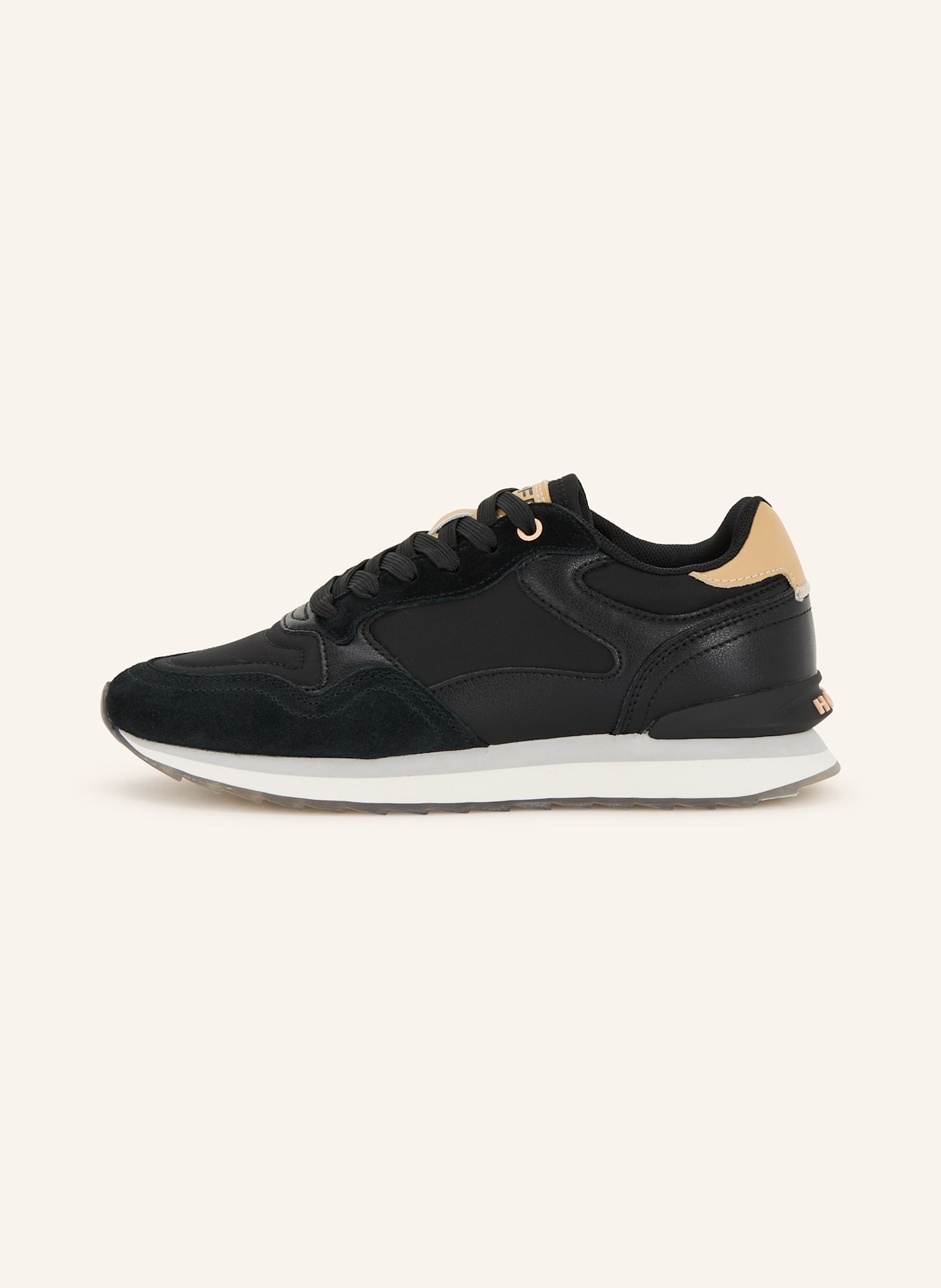 HOFF Sneaker NEW YORK: SCHWARZ / BEIGE