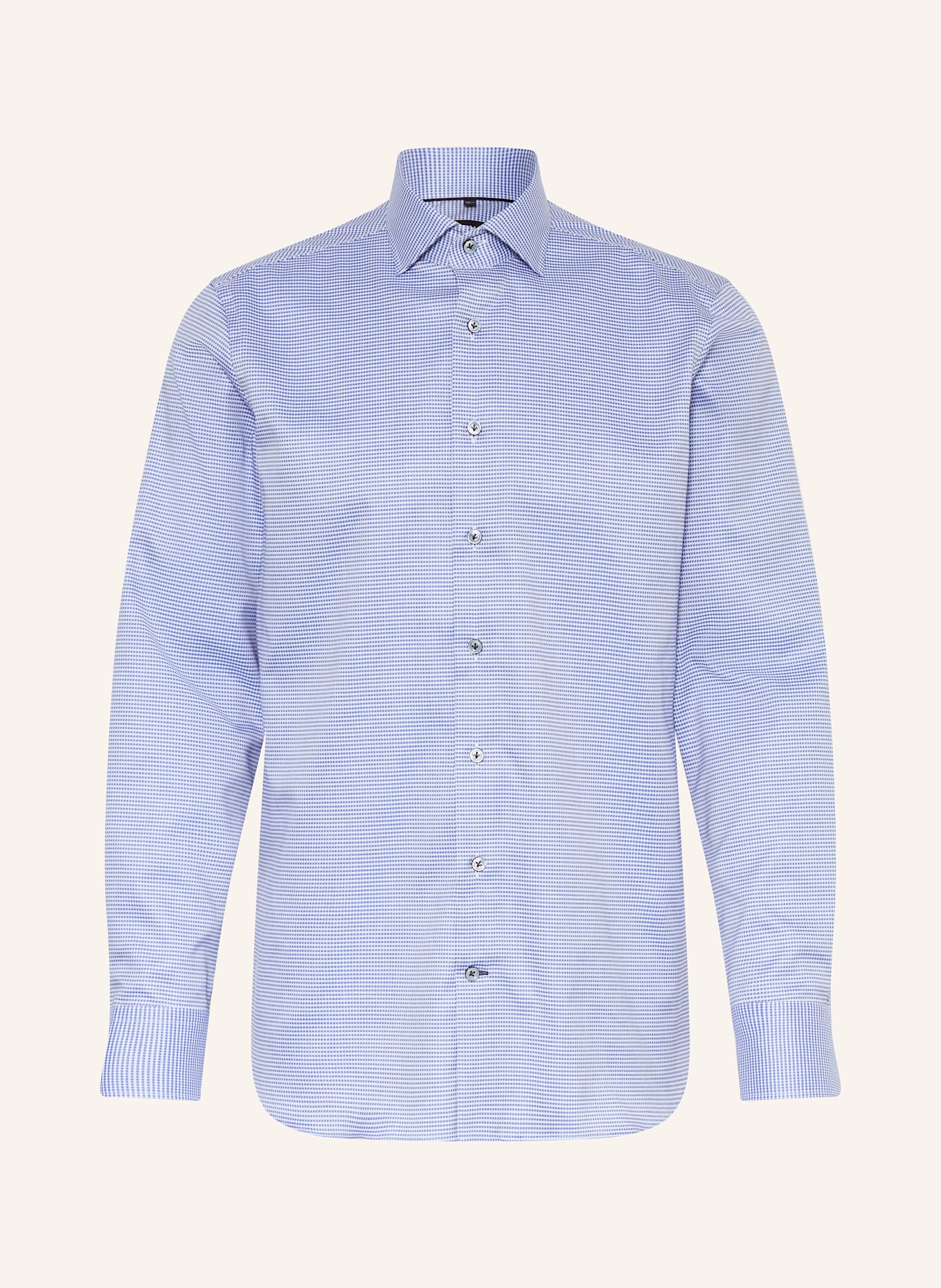 OLYMP SIGNATURE Hemd Signature tailored fit: BLAU / WEISS