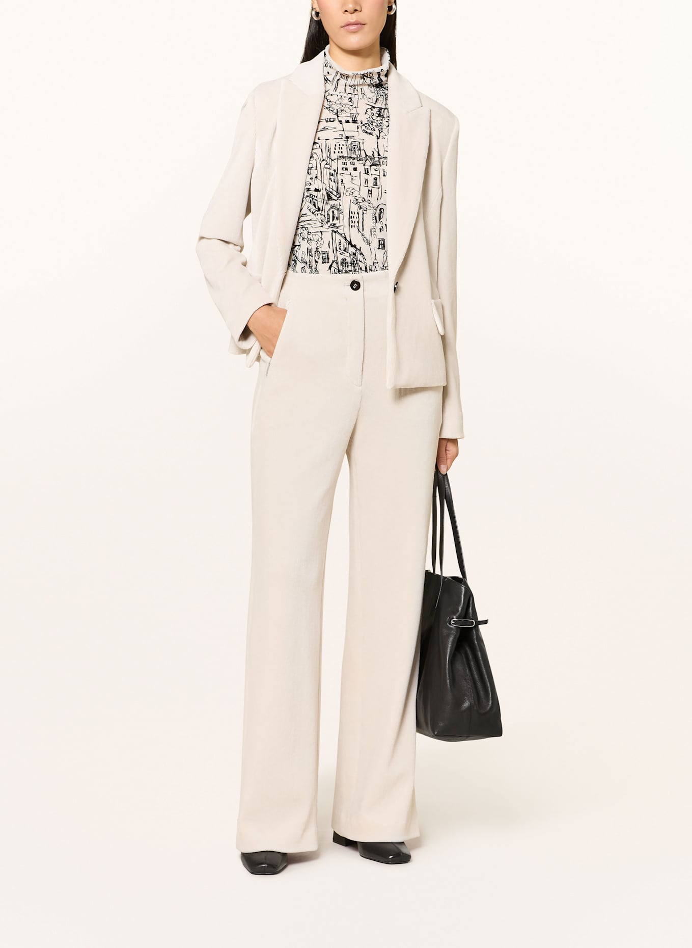 MARC CAIN Cordhose WELKOM: 182 smoke