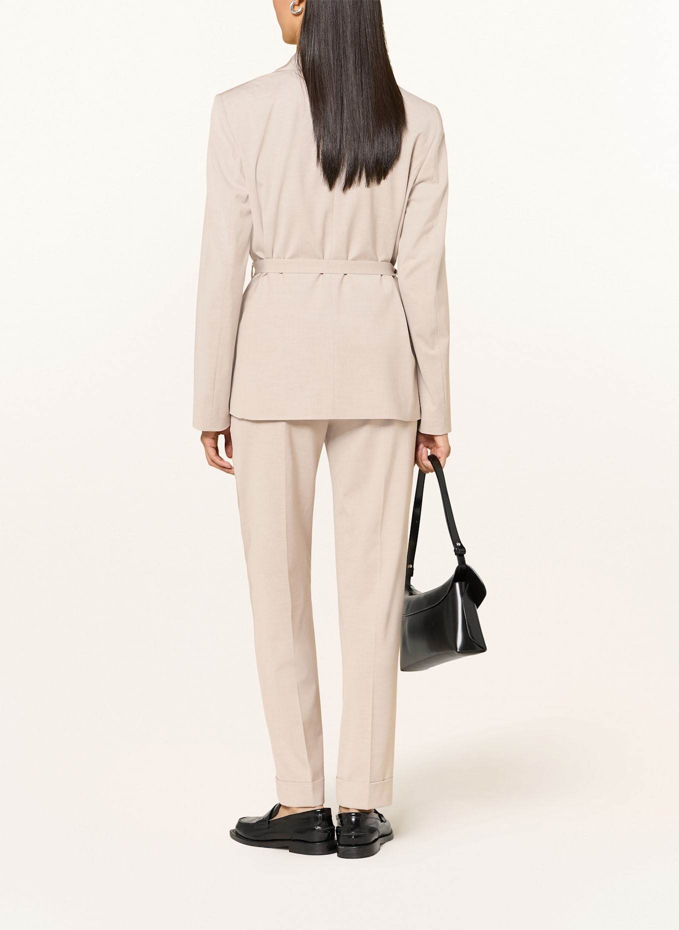 MARC CAIN Trousers FAQUS: 182 smoke