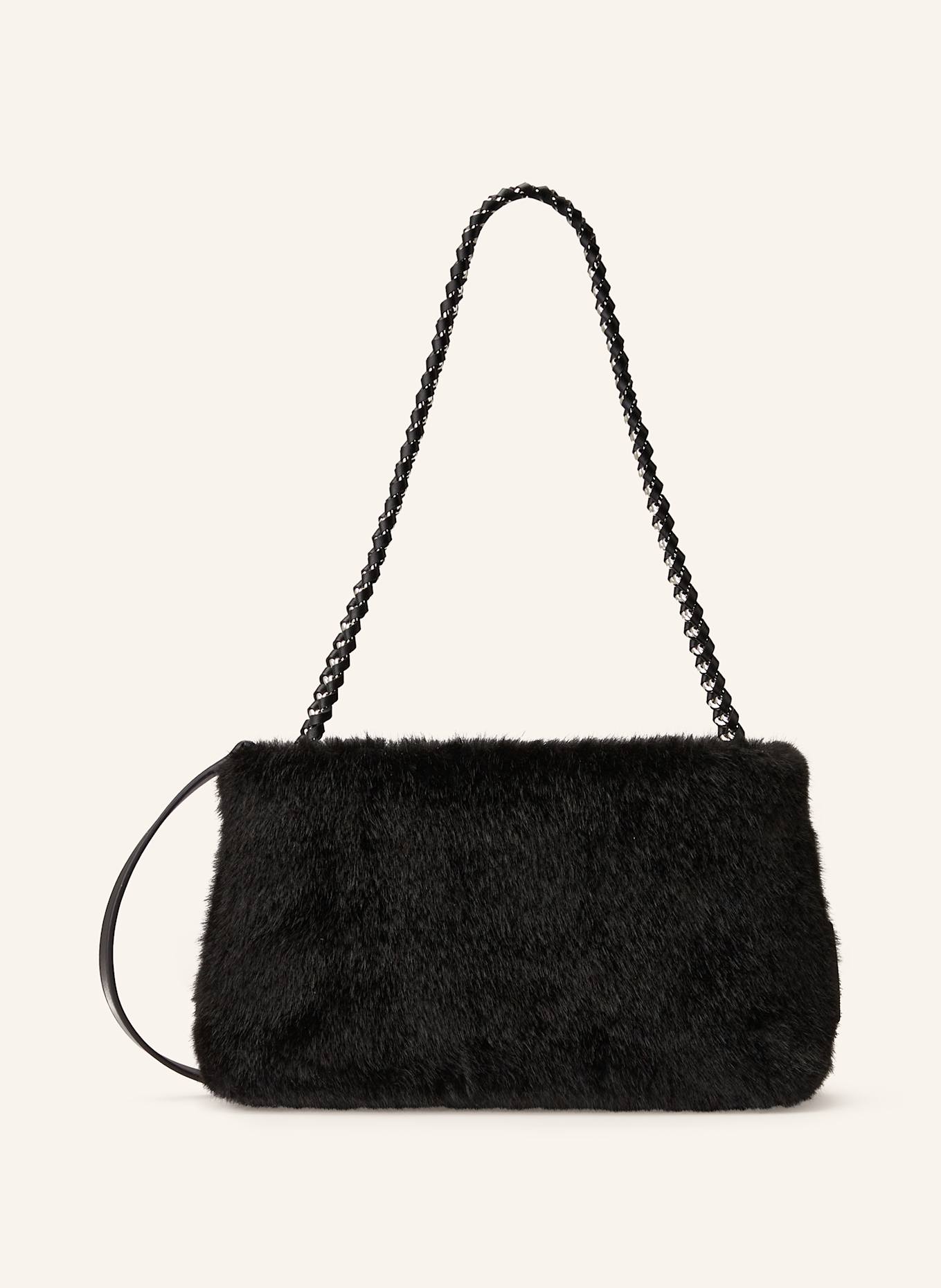 MARC CAIN Schultertasche: SCHWARZ