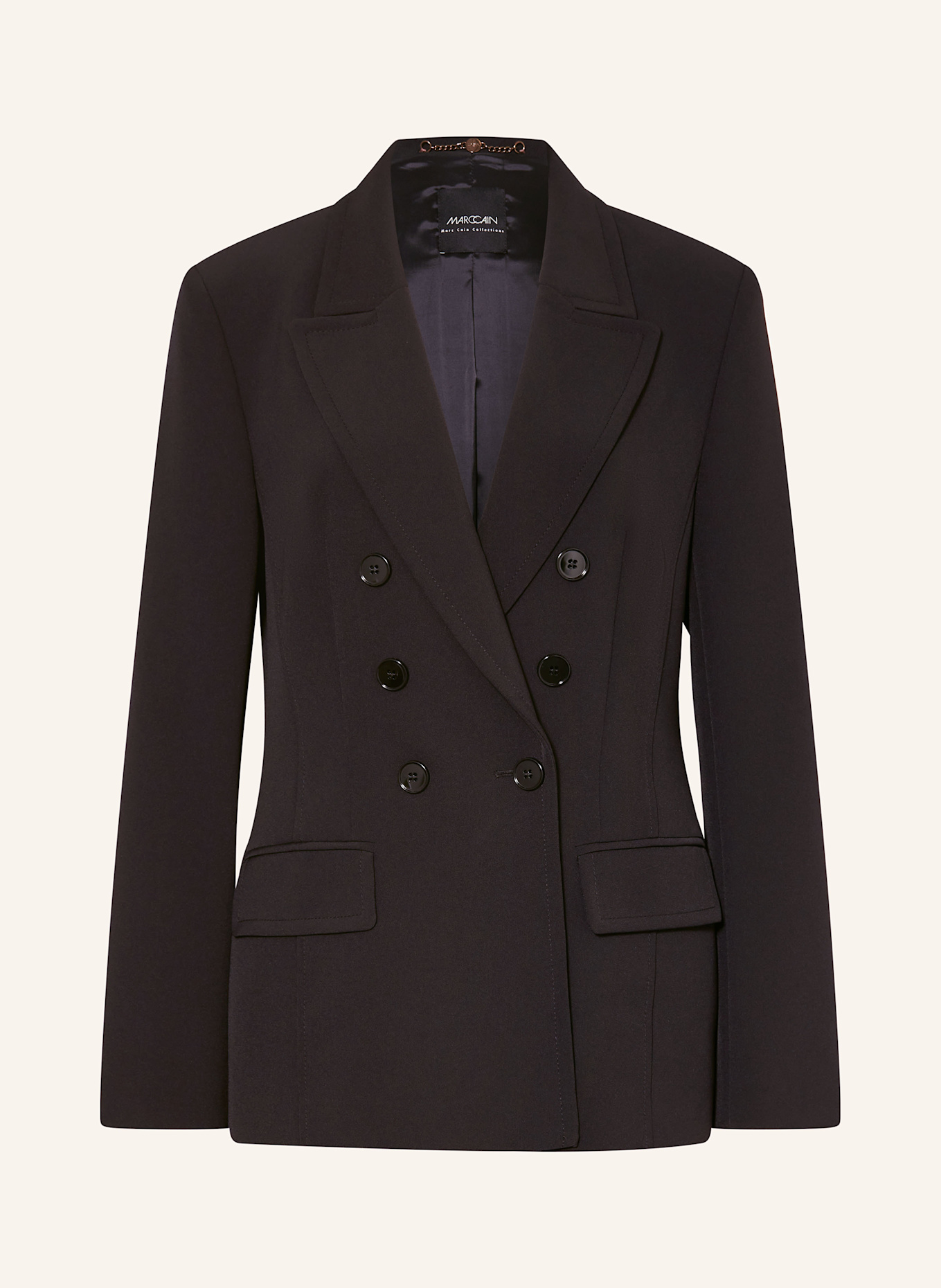 MARC CAIN Blazer: 900 BLACK