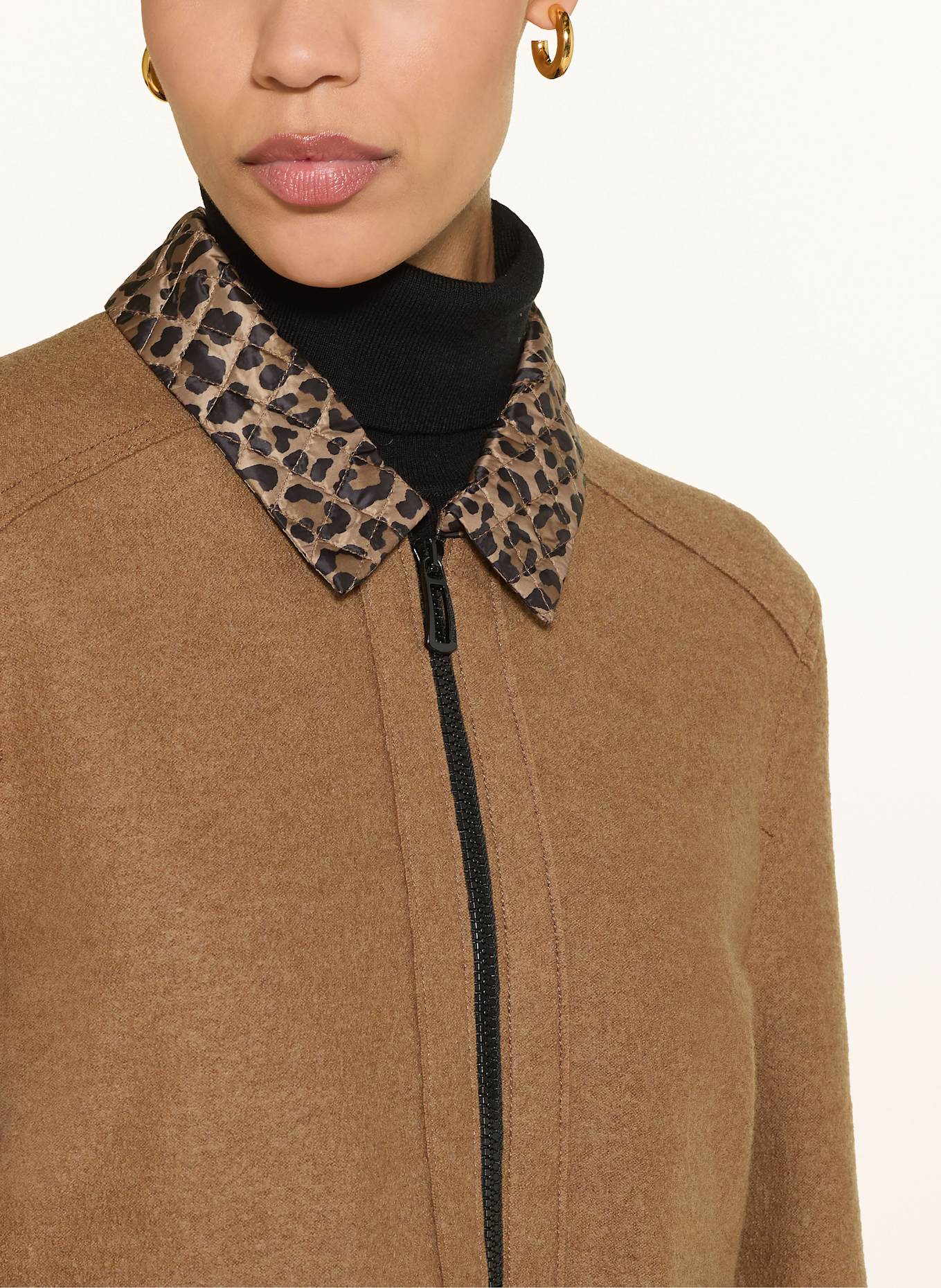 MARC CAIN Kastenjacke: 624 milk coffee