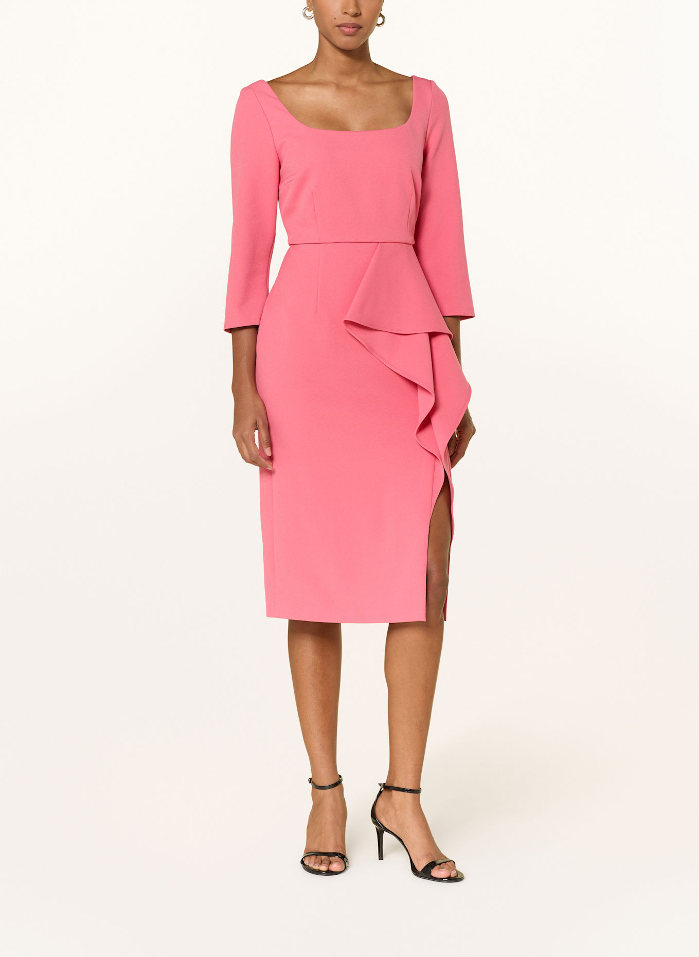 MARC CAIN Cocktailkleid mit 3/4-Arm: 247 rapture rose