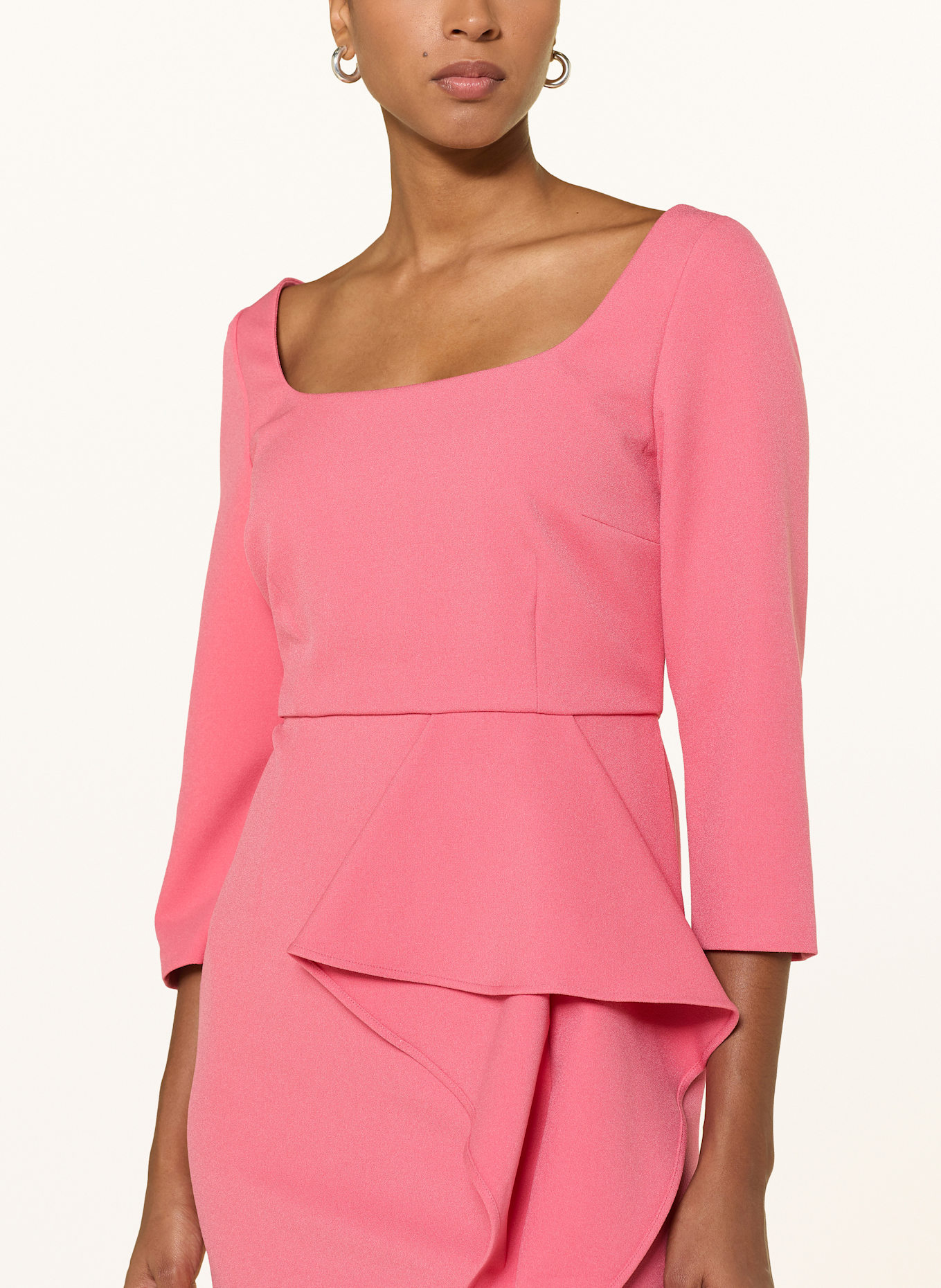 MARC CAIN Cocktailkleid mit 3/4-Arm: 247 rapture rose