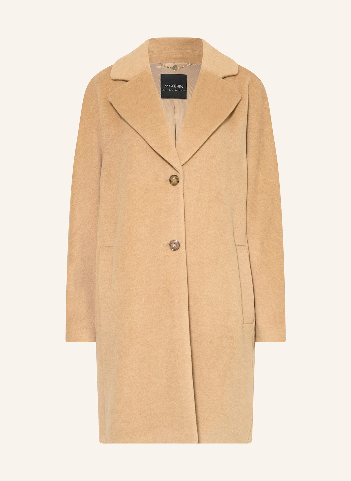 MARC CAIN Coat with alpaca: 621 grain