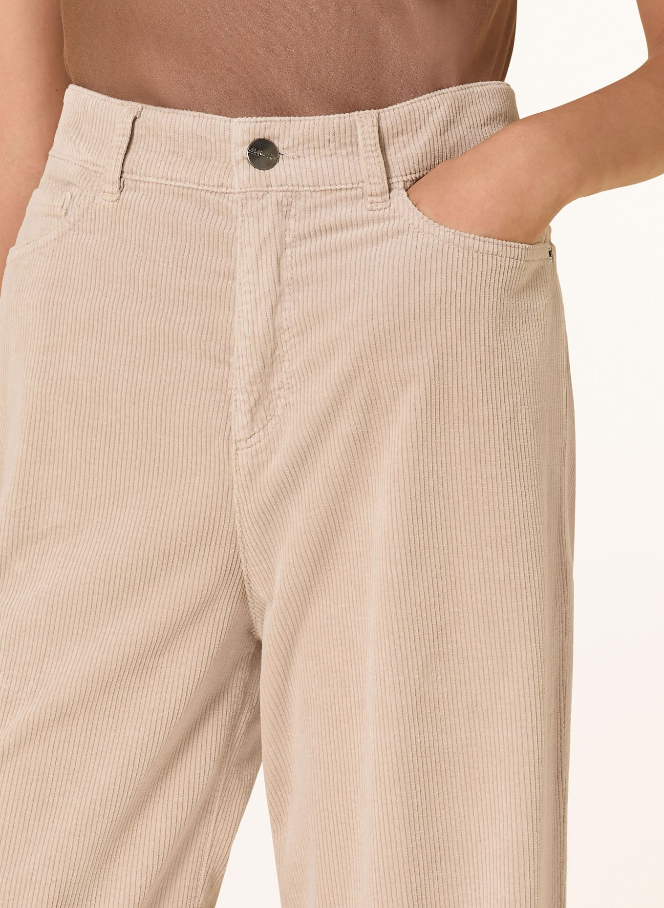 MARC CAIN Cordhose WARRI: 646 warm stone