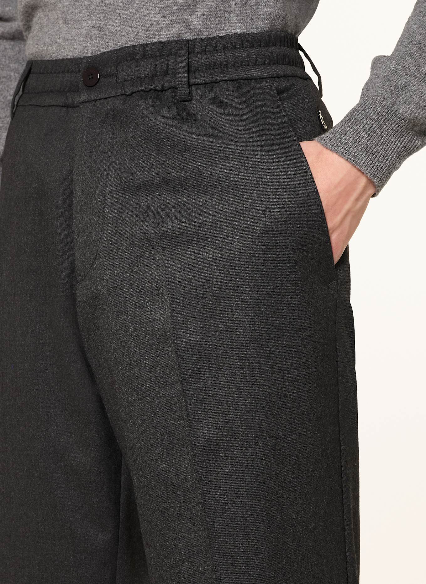 BOGNER Chino MARCUS Regular Fit: DUNKELGRAU