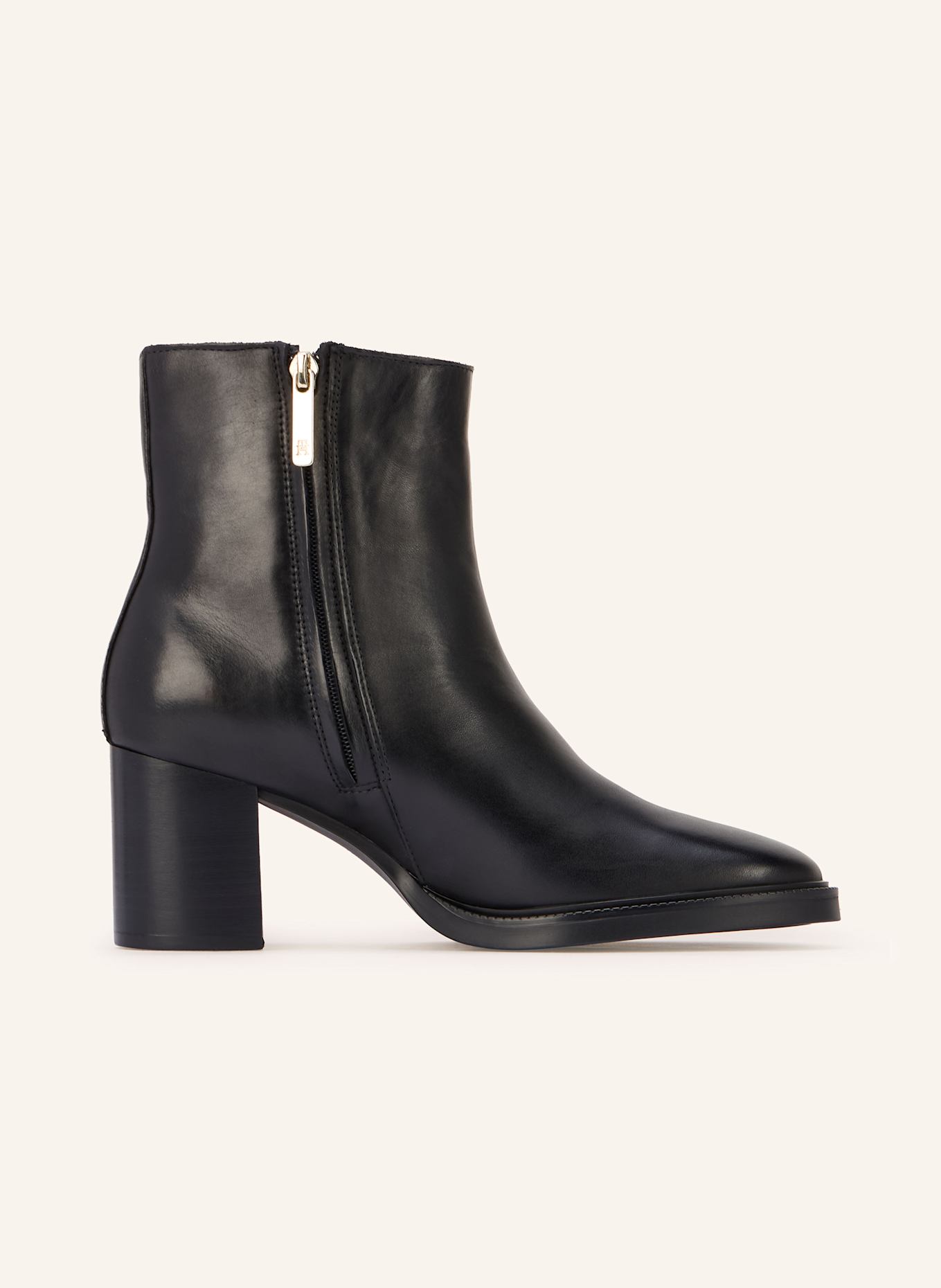 TOMMY HILFIGER Stiefeletten: SCHWARZ