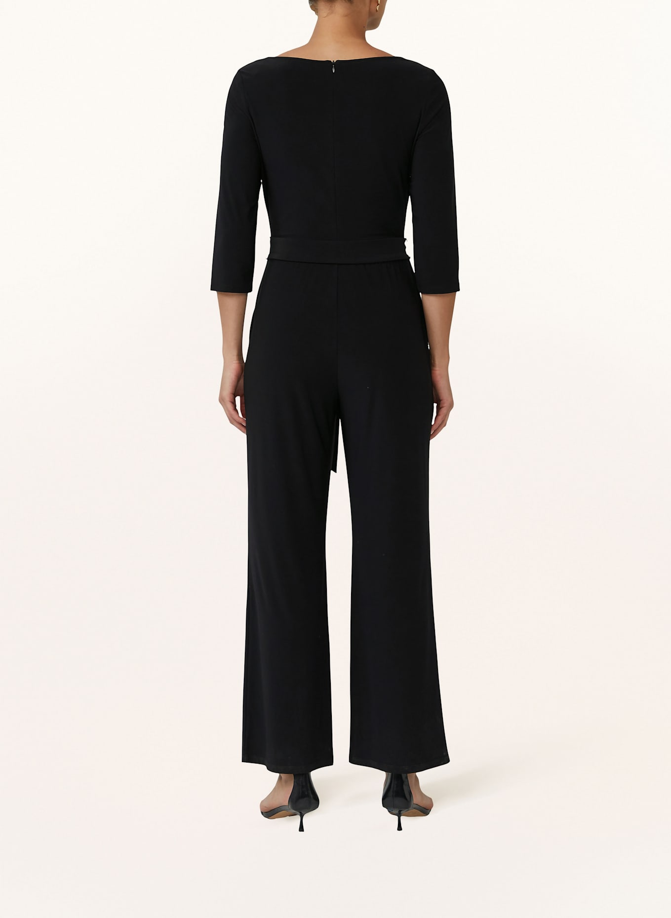 s.Oliver BLACK LABEL Jumpsuit: SCHWARZ