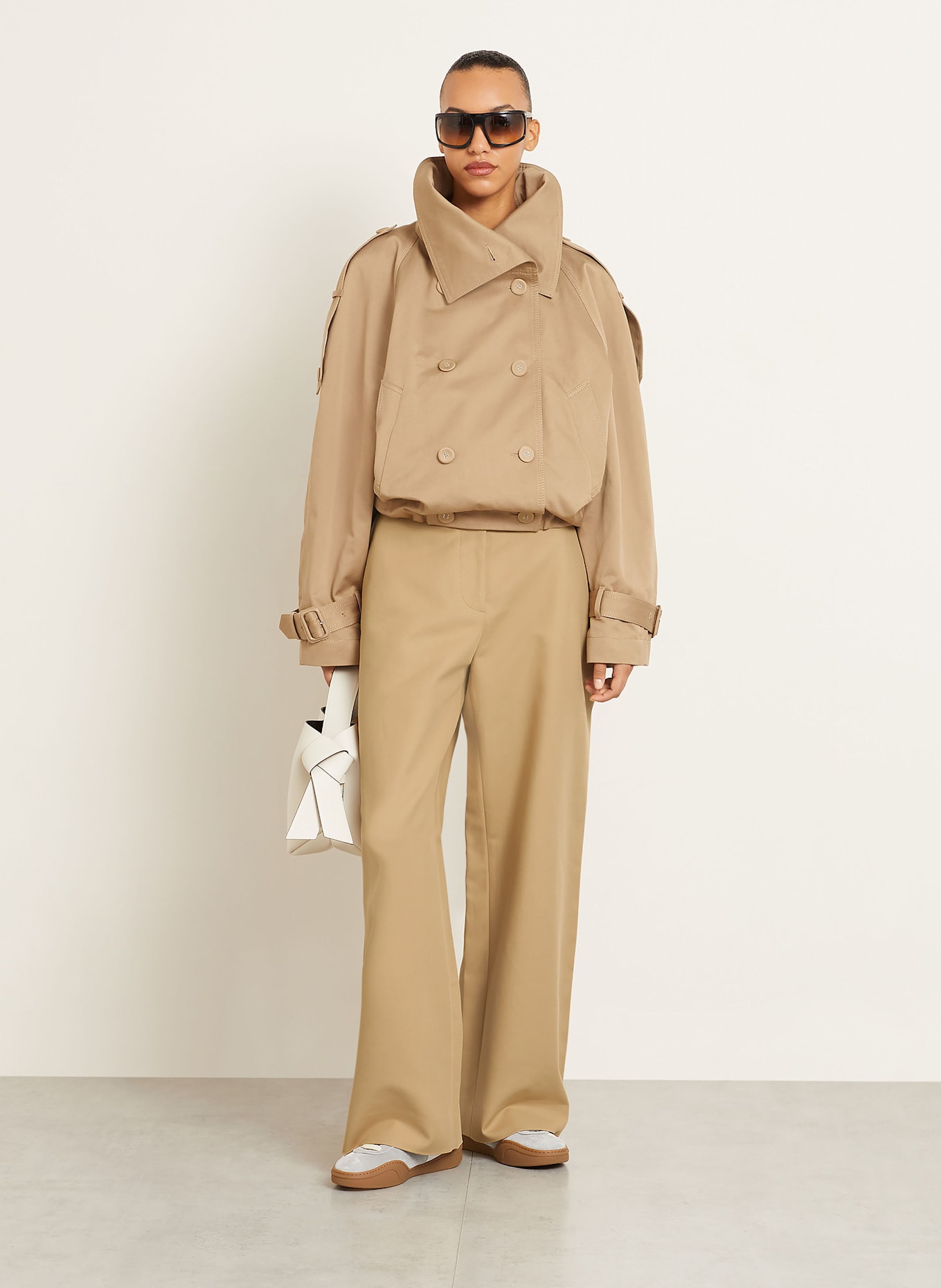 Acne Studios Hose: BEIGE