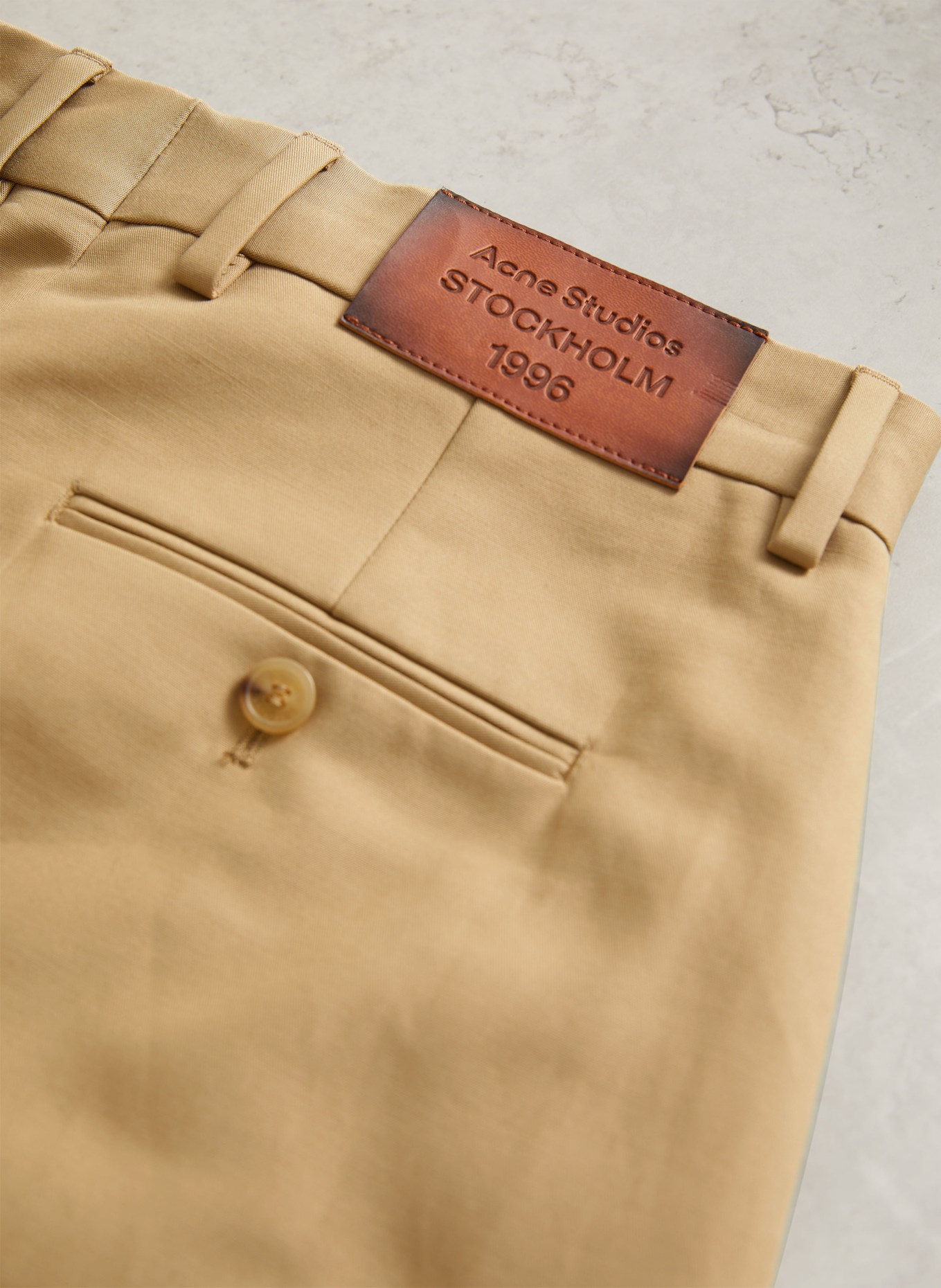 Acne Studios Hose: BEIGE