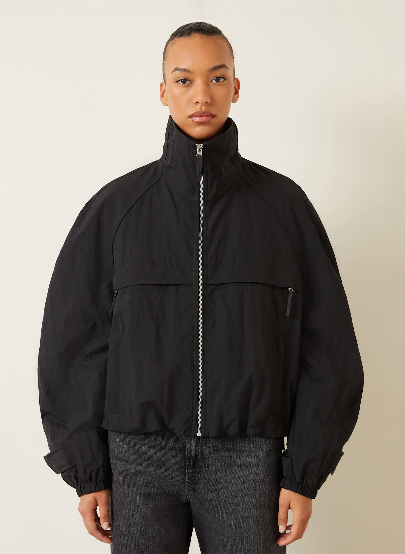 Acne Studios Bomber jacket: BLACK