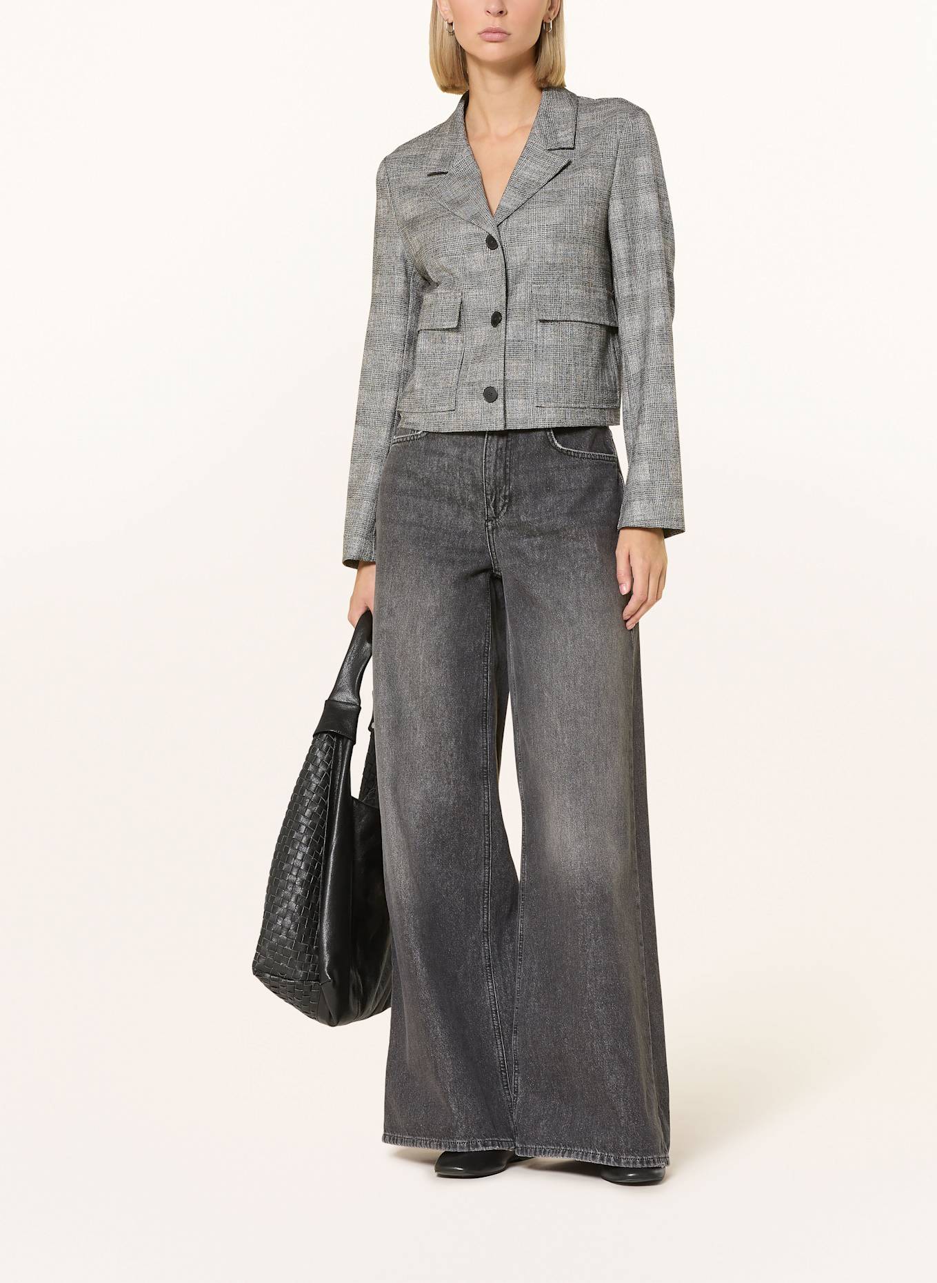 comma Kastenjacke: GRAU