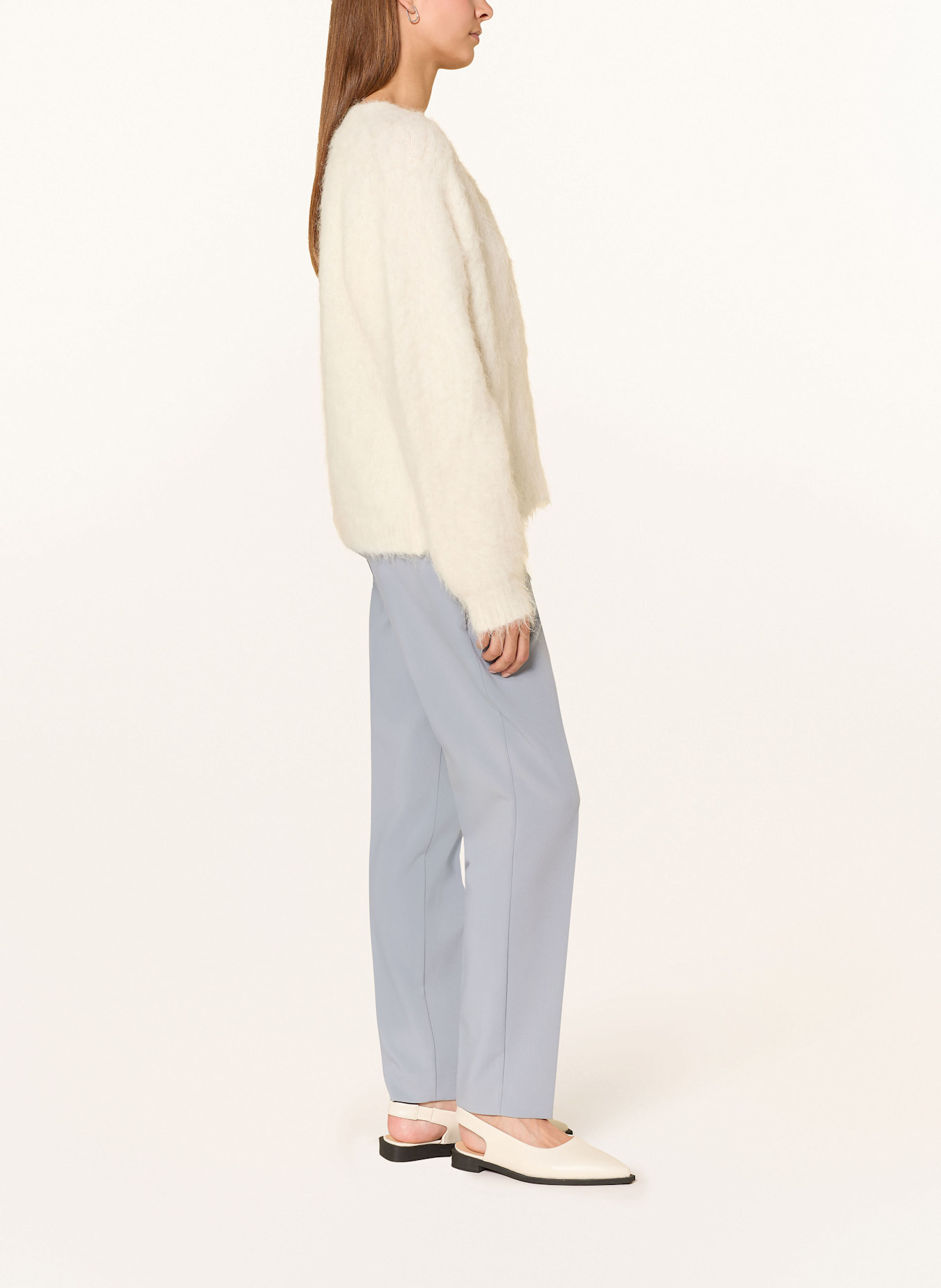 comma Marlenehose: BLAUGRAU