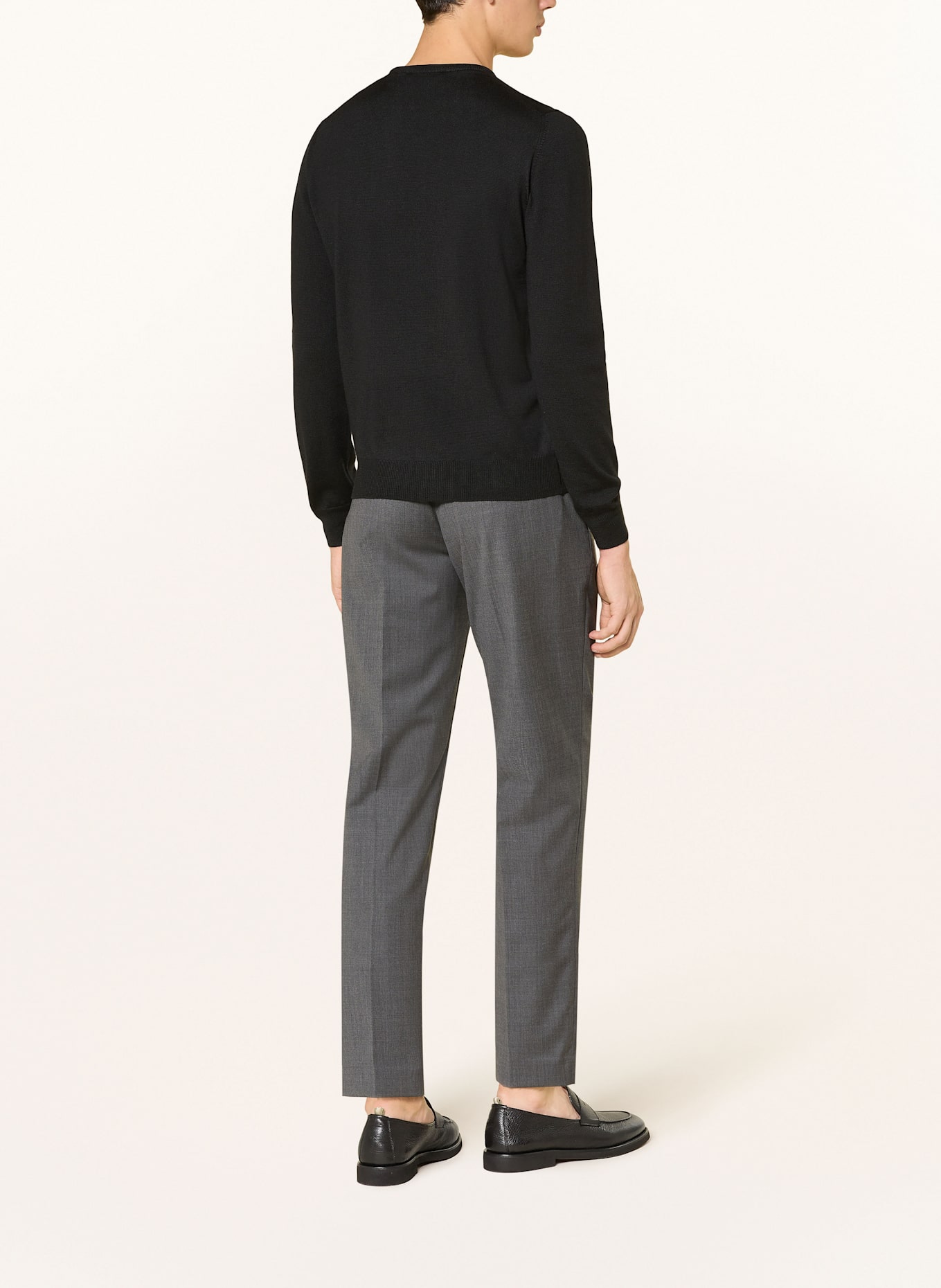 GRAN SASSO Pullover: SCHWARZ