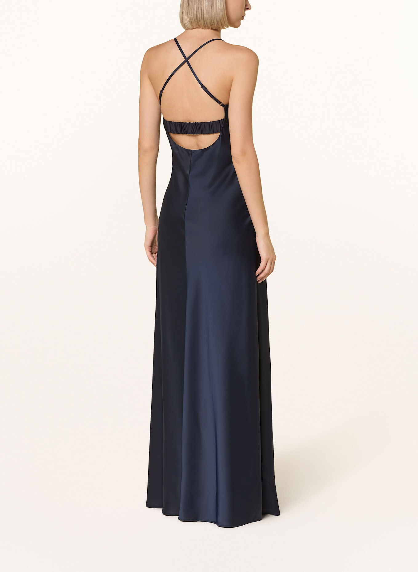 VM Vera Mont Abendkleid mit Cut-outs: DUNKELBLAU