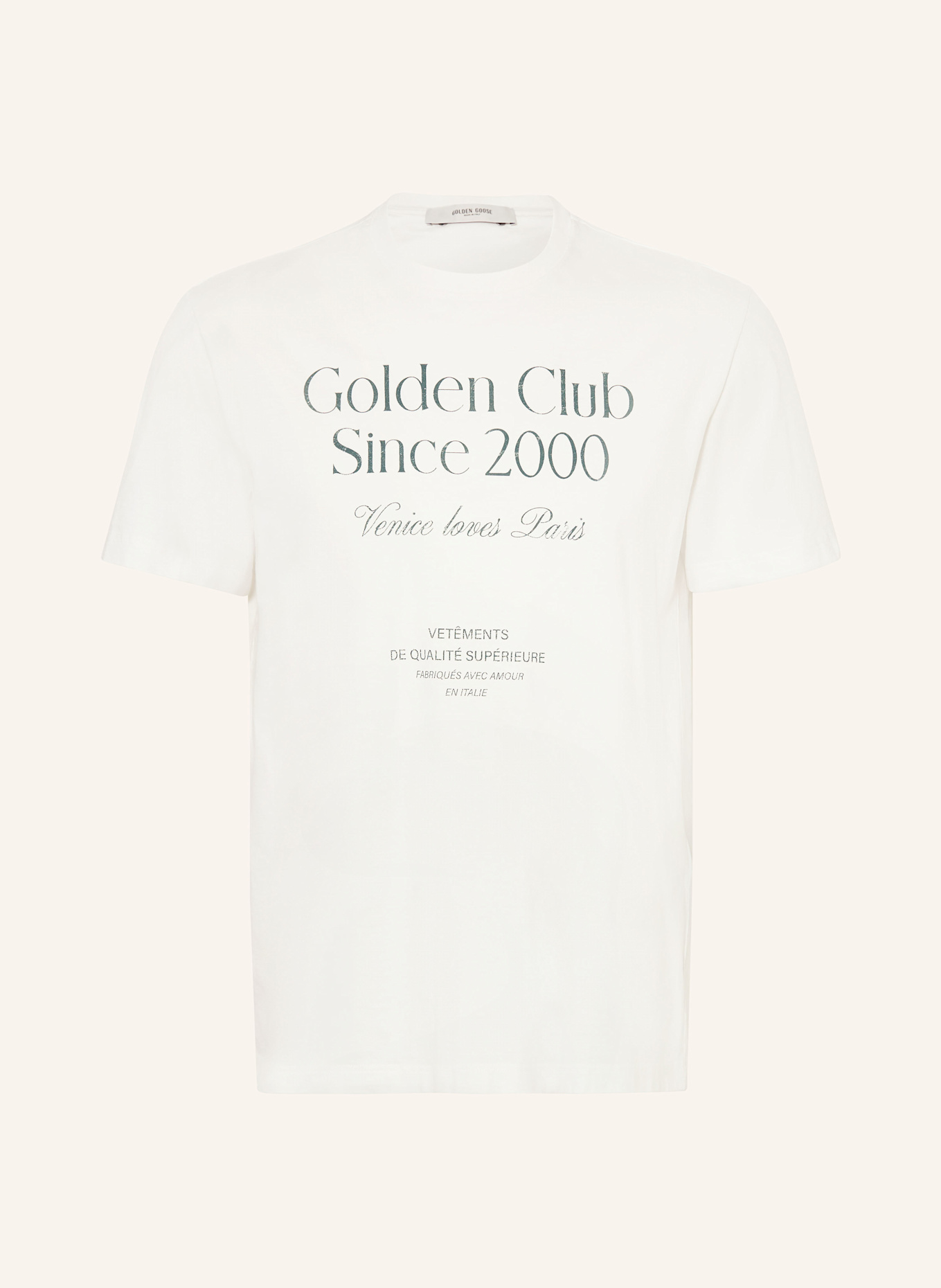 GOLDEN GOOSE T-shirt: BIAŁY