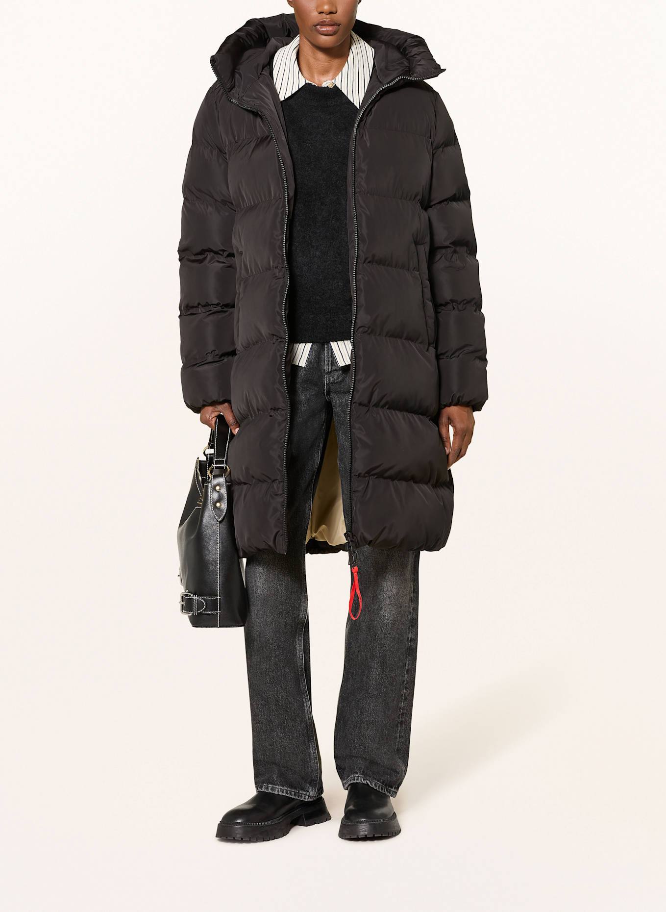 No.1 Como Steppmantel ZERMATT: SCHWARZ