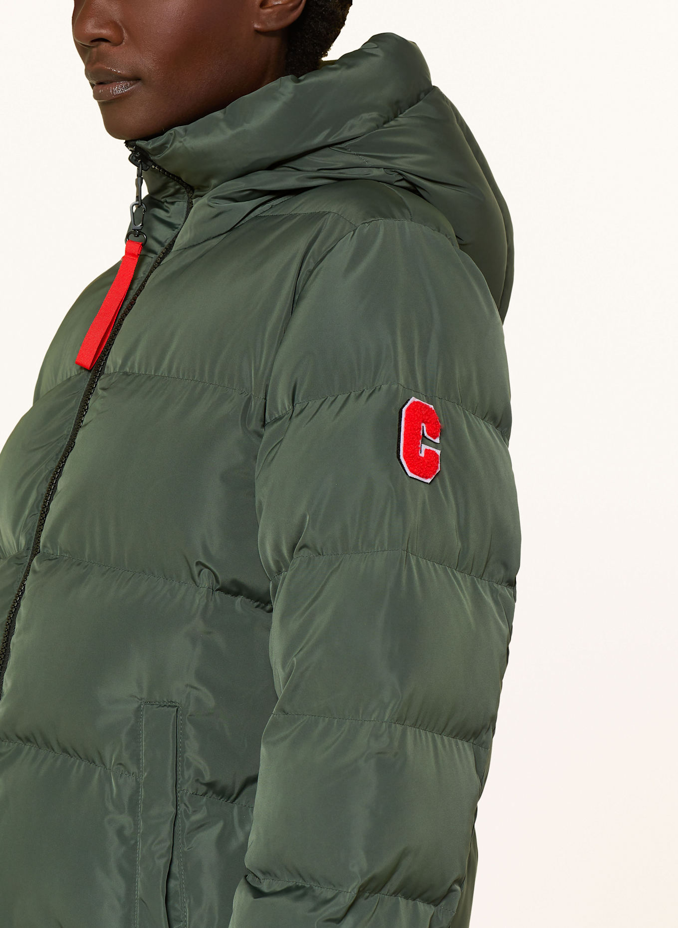 No.1 Como Steppmantel ZERMATT: GRÜN