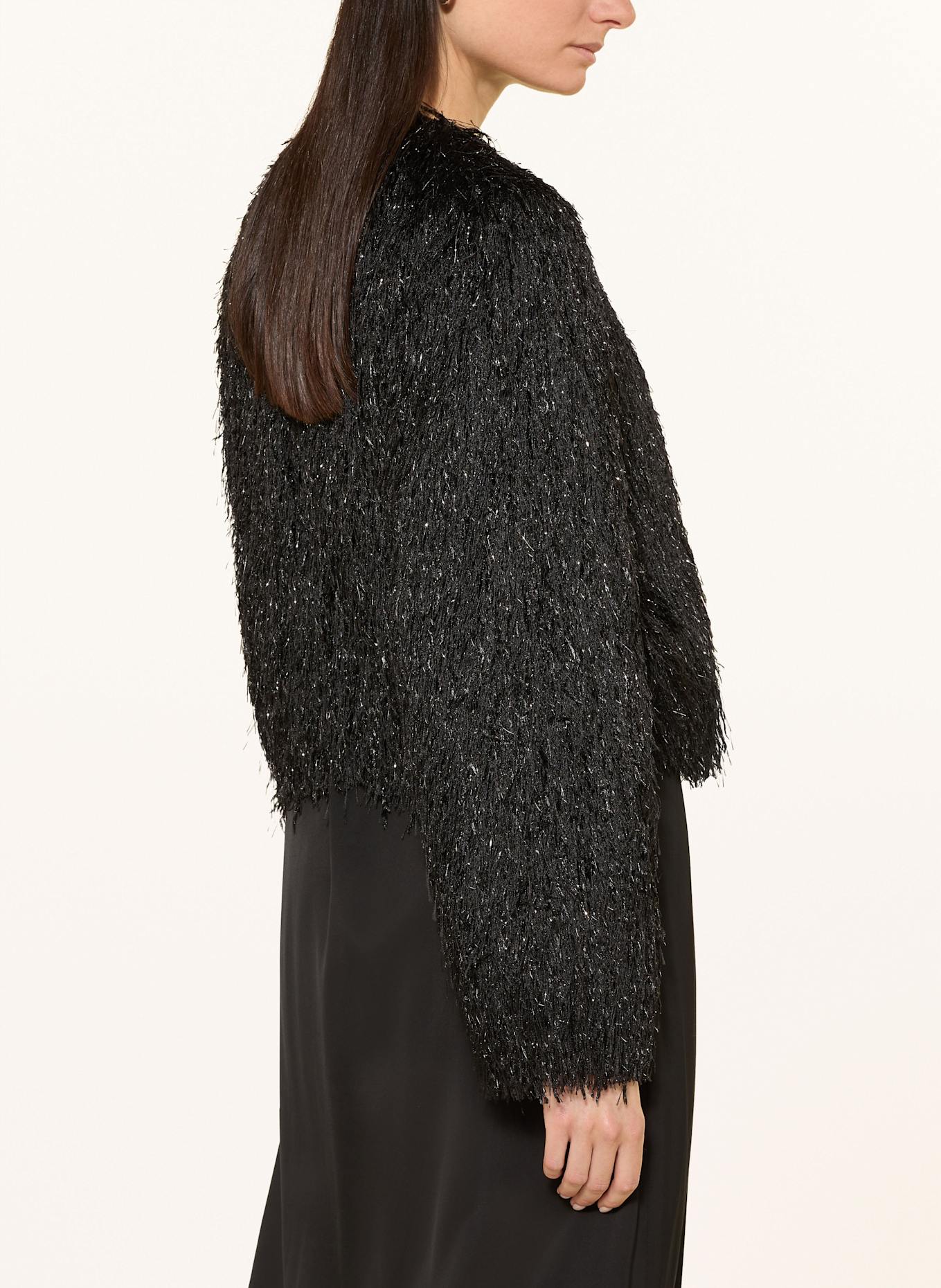 V by Vera Mont Bolero mit Glitzergarn: SCHWARZ