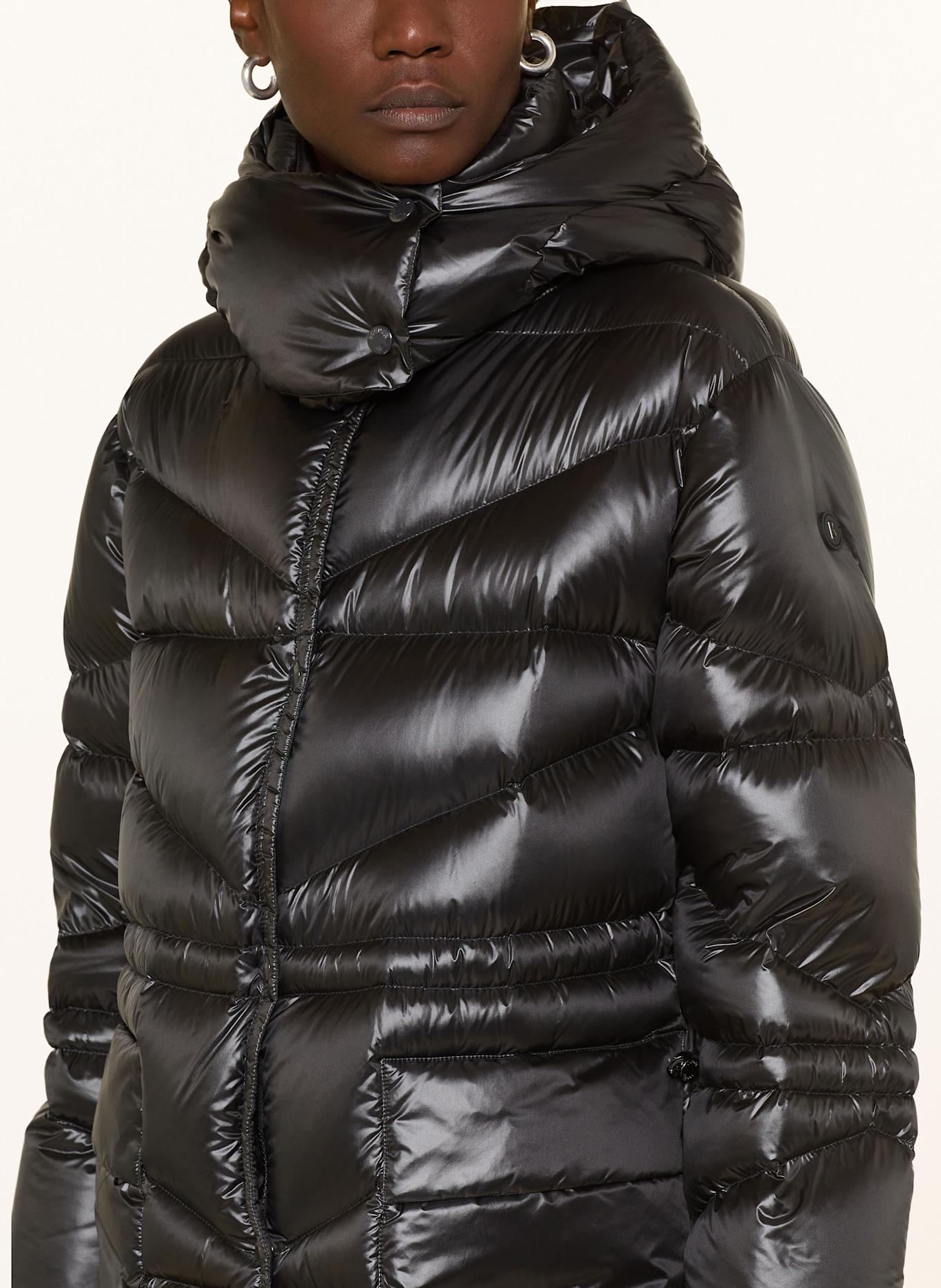 BOGNER Daunenmantel BEATE-D1 mit abnehmbarer Kapuze: SCHWARZ