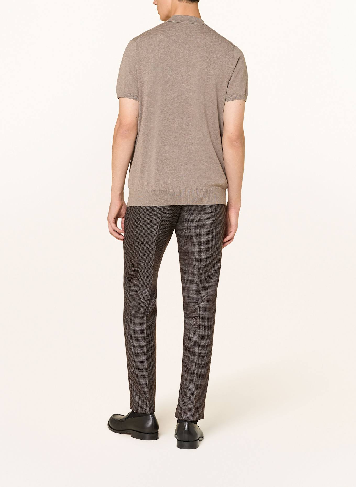 DRESSLER Anzughose Regular Fit: 084 Braun